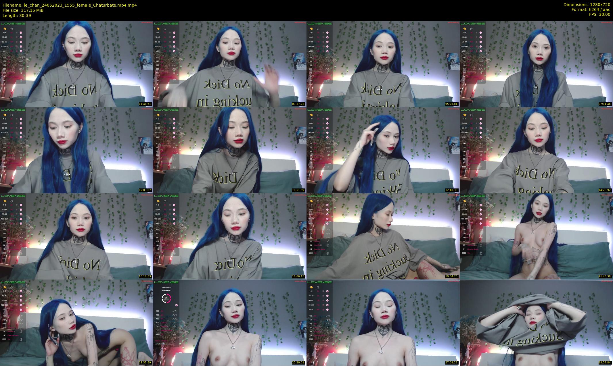 le_chan — 31 minute Chaturbate female cam show recording, 720p, May 24, 2023