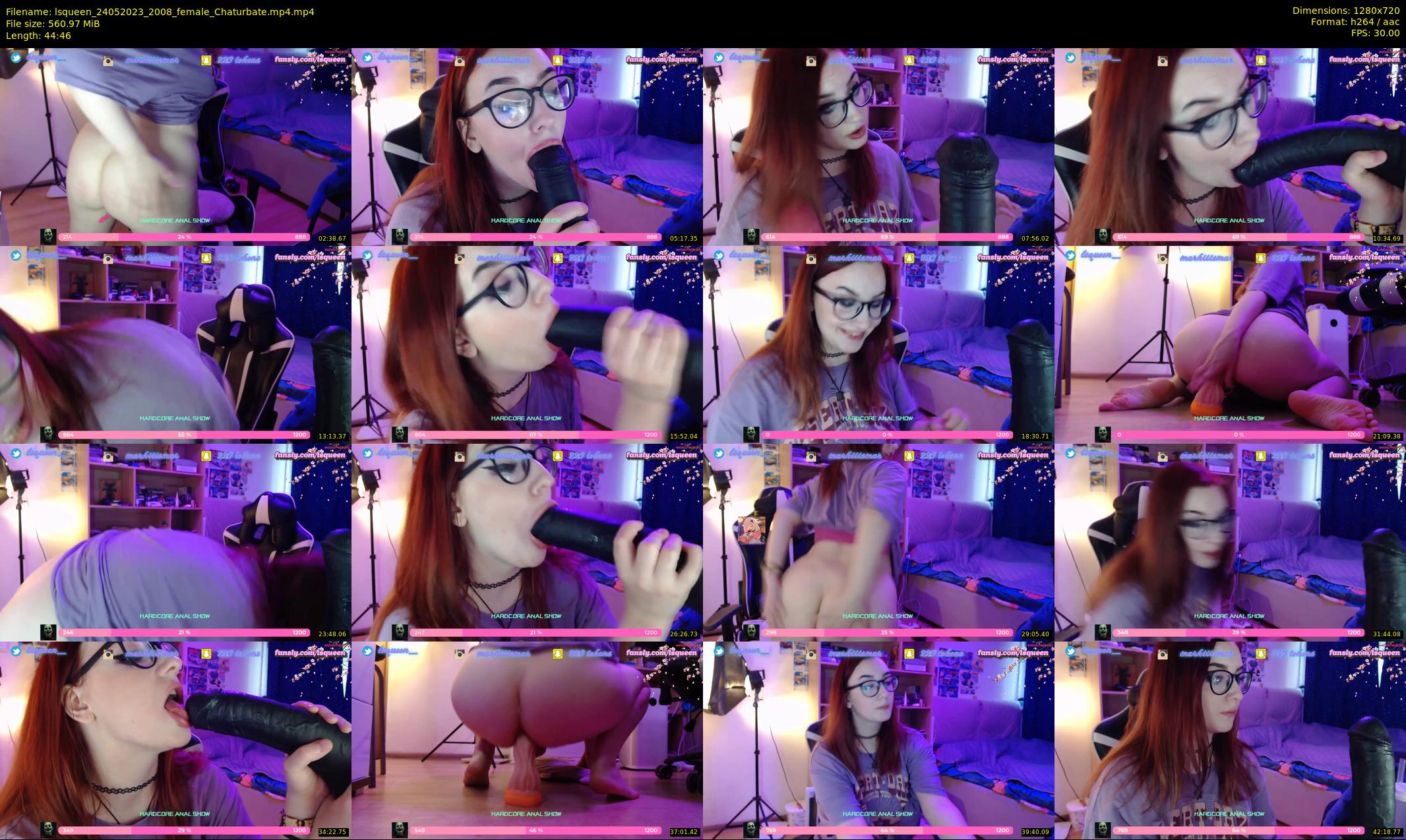 lsqueen — 45 minute Chaturbate female cam show recording, 720p, May 24, 2023