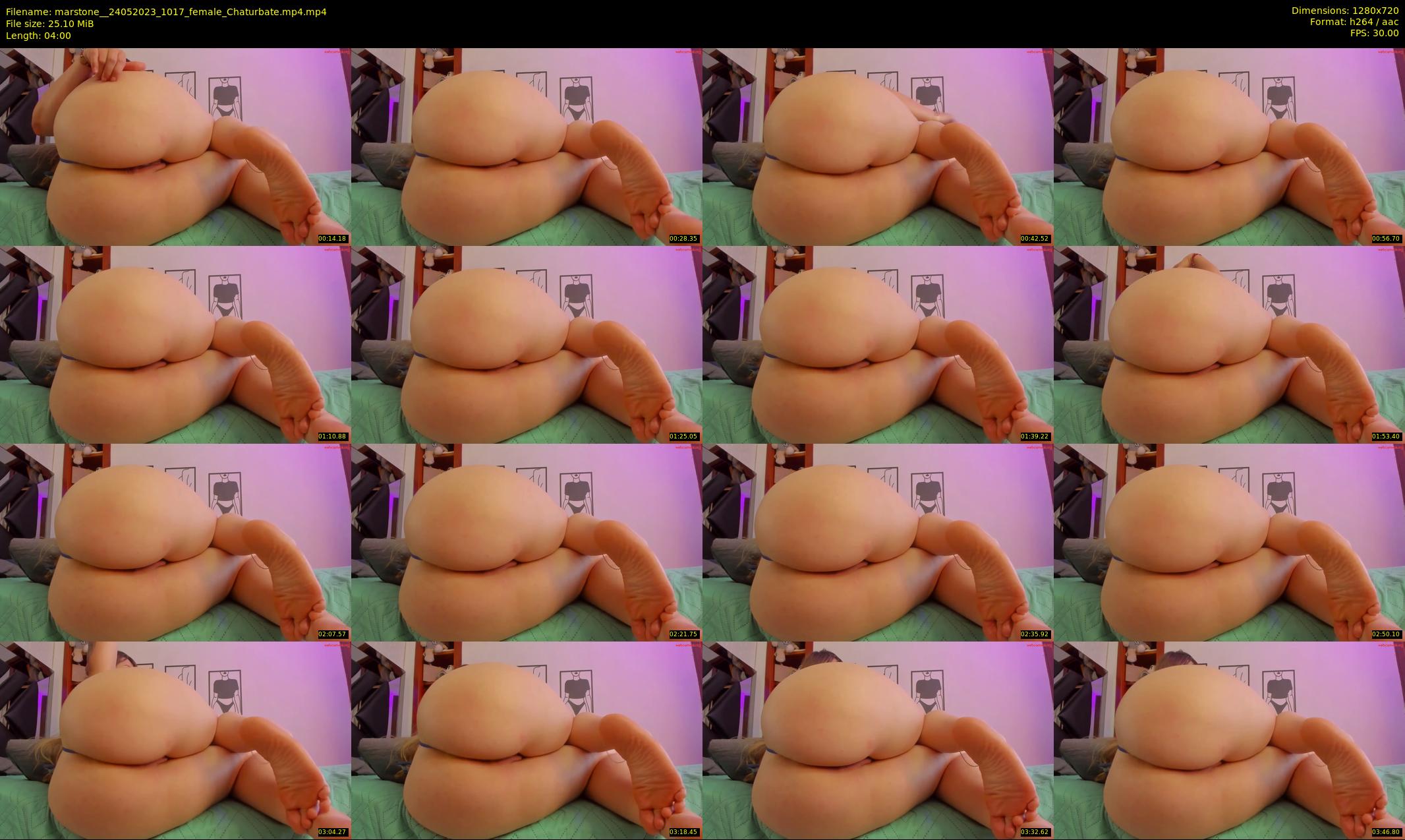 marstone_ — 4 minute Chaturbate female cam show recording, 720p, May 24, 2023