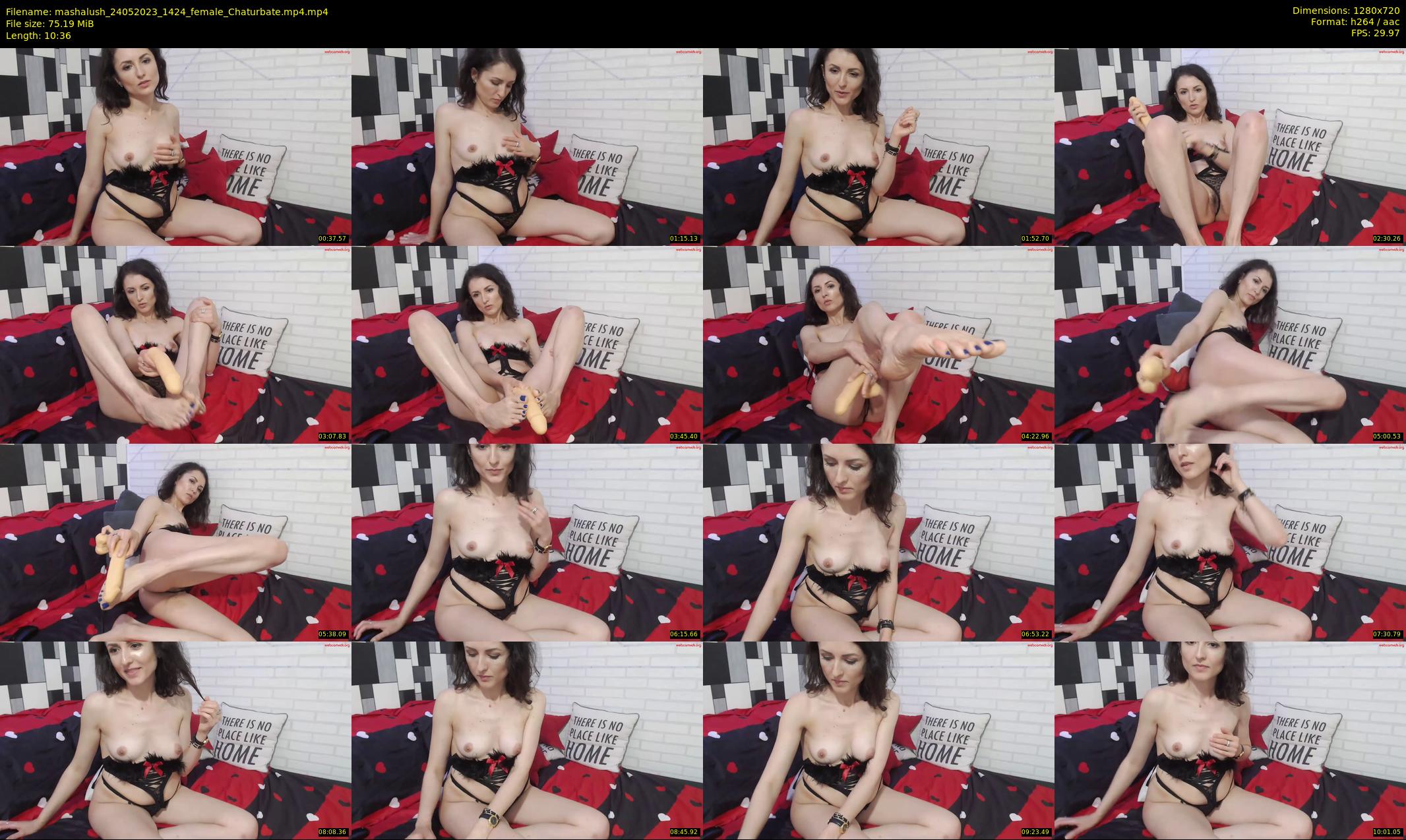 mashalush — 11 minute Chaturbate female cam show recording, 720p, May 24, 2023