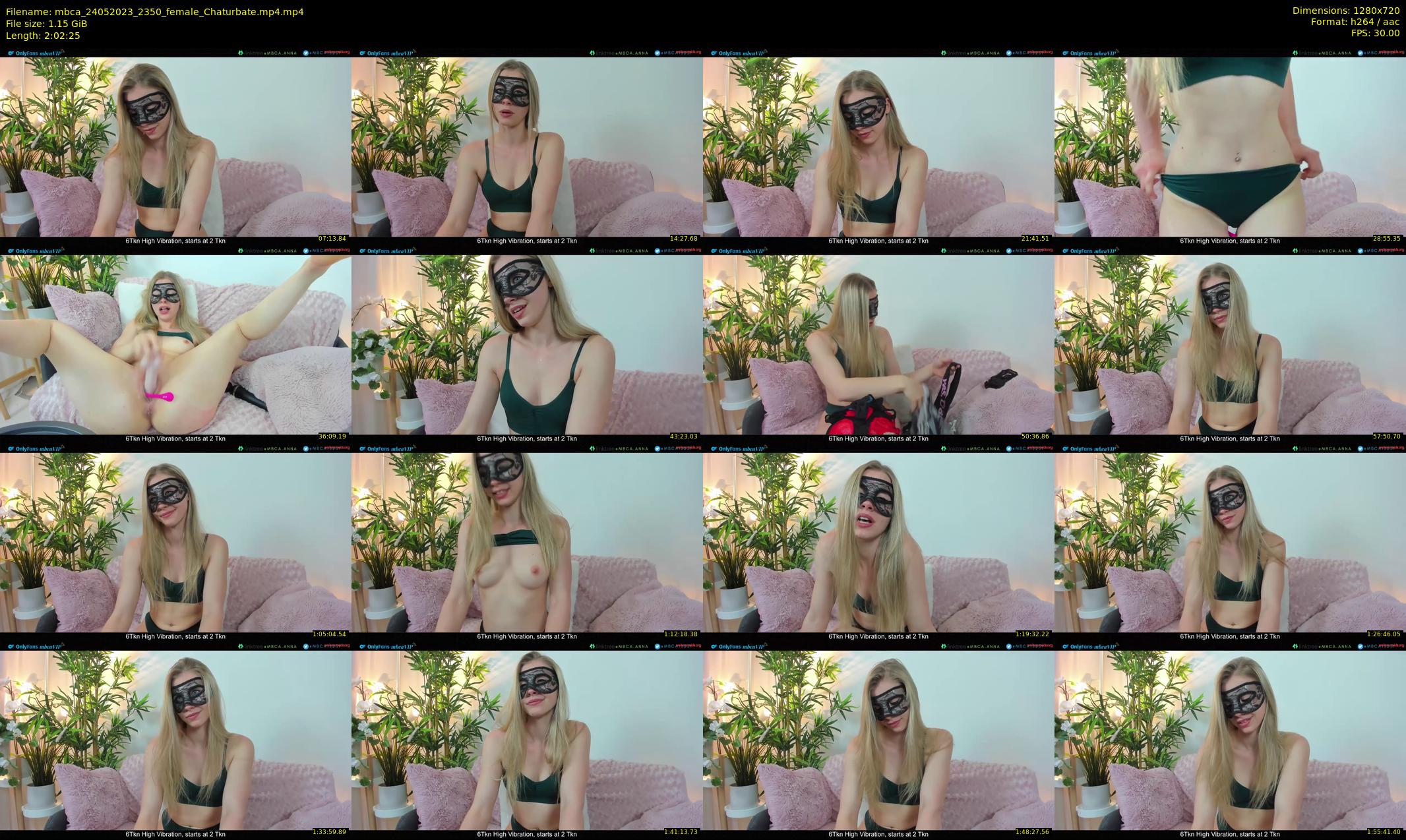 mbca — 123 minute Chaturbate couple cam show recording, 720p, May 24, 2023