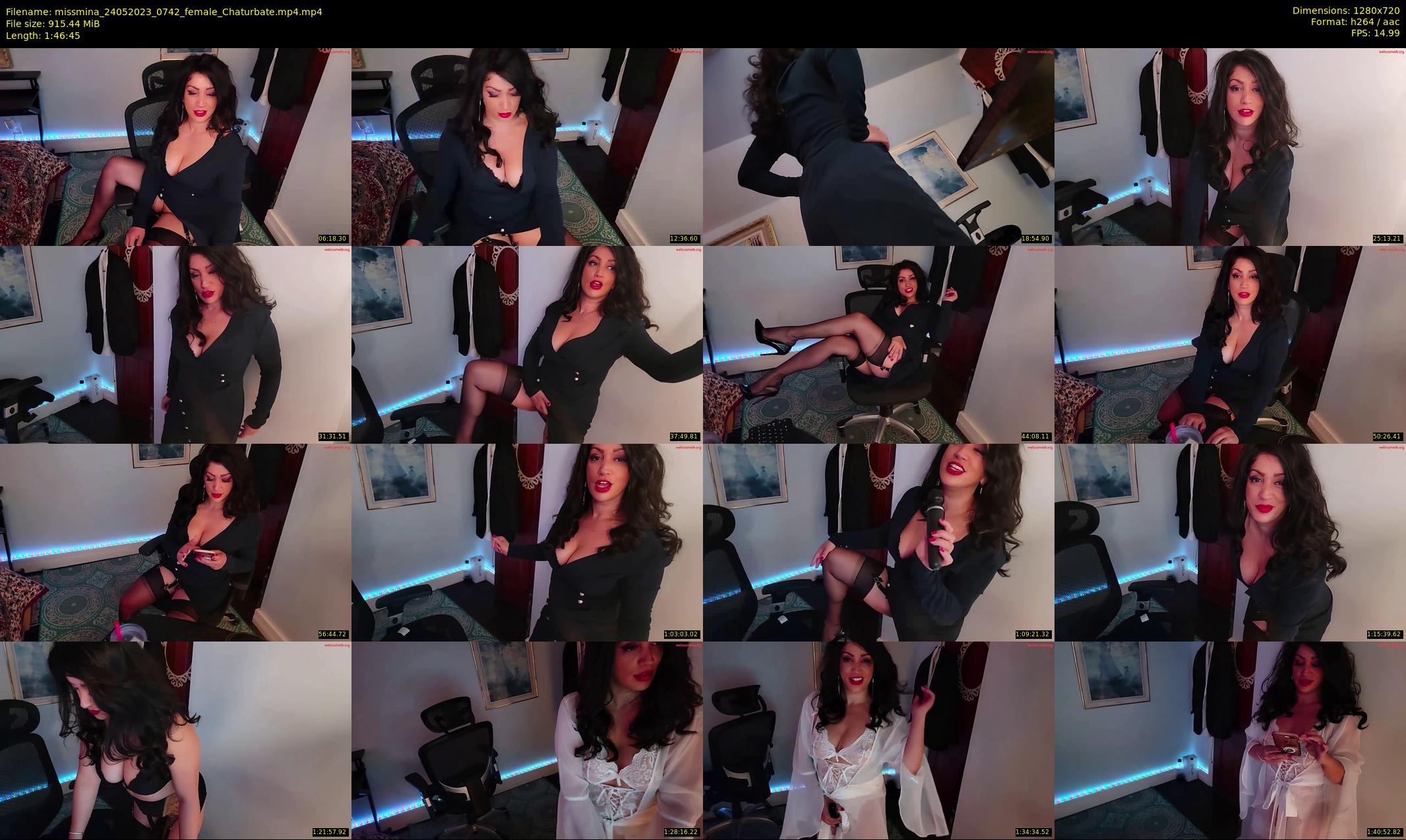 missmina — 107 minute Chaturbate female cam show recording, 720p, May 24, 2023