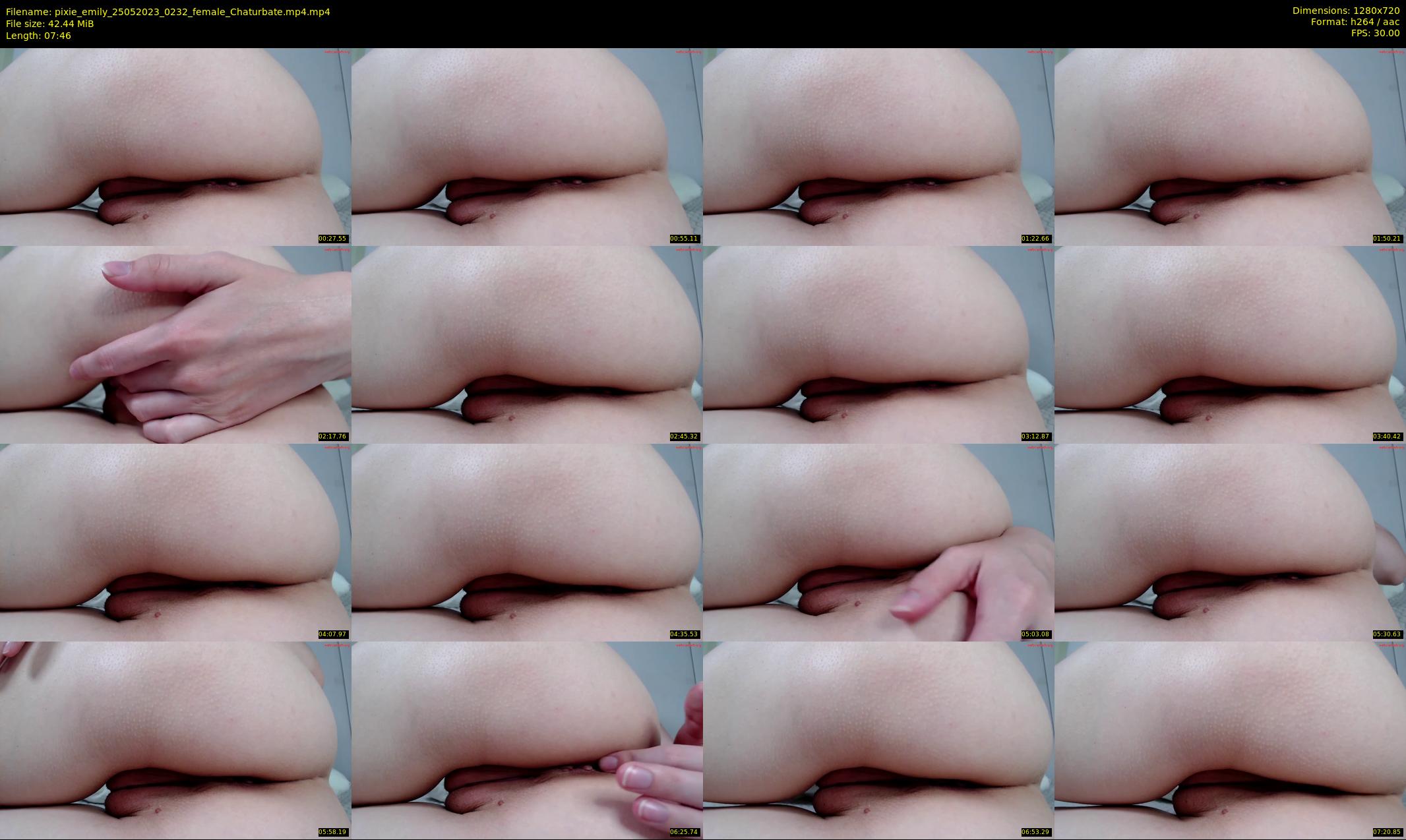pixie_emily — 8 minute Chaturbate female cam show recording, 720p, May 25, 2023