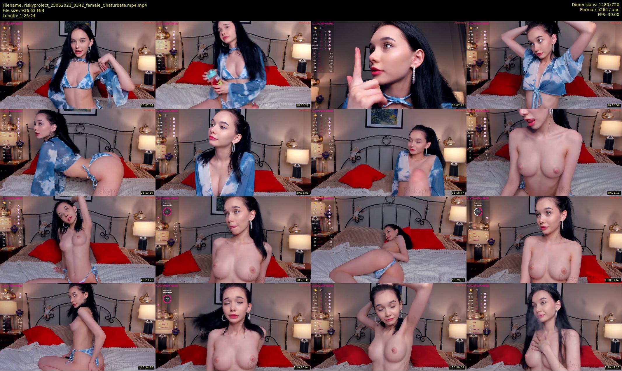 riskyproject — 86 minute Chaturbate couple cam show recording, 720p, May 25, 2023