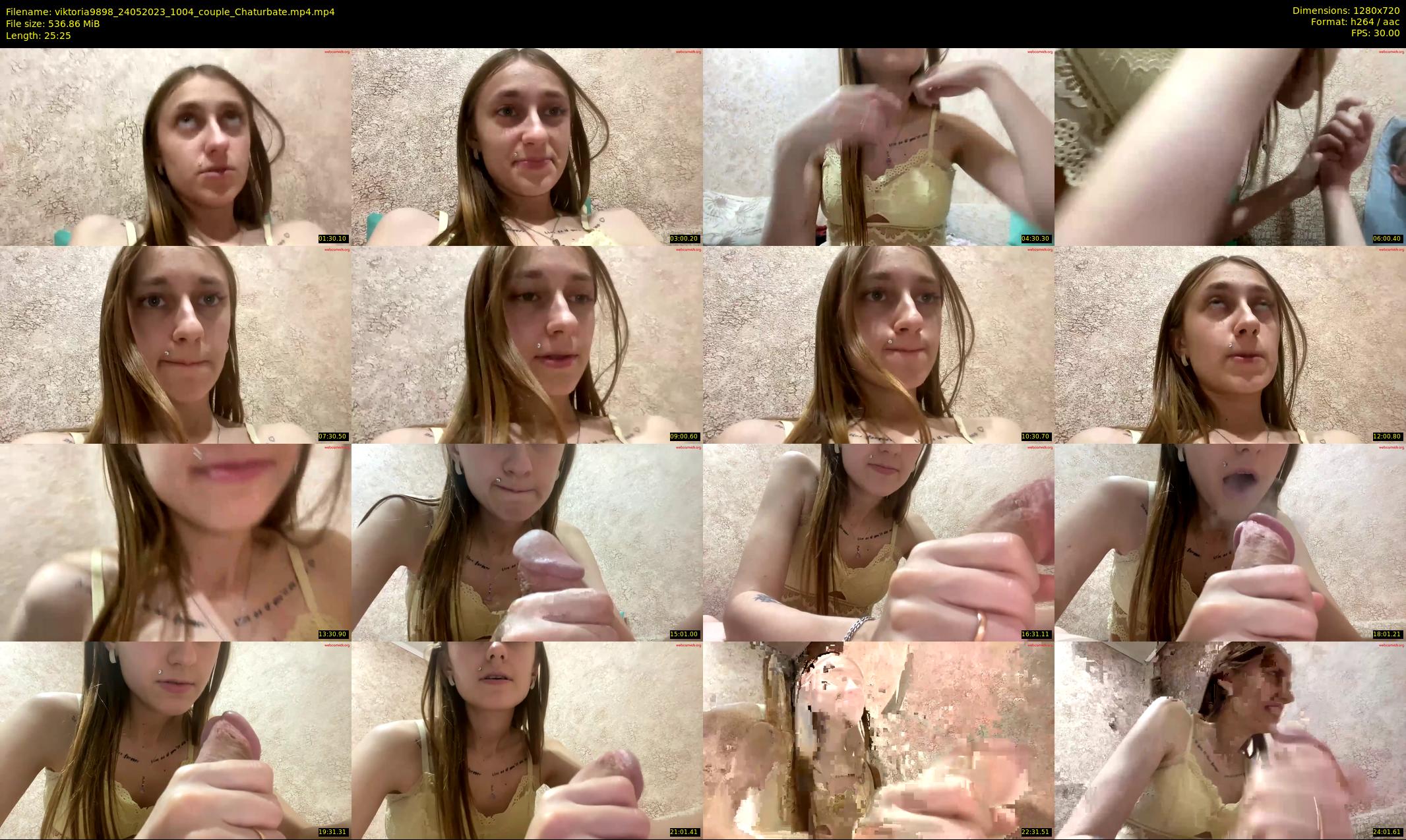 viktoria9898 — 26 minute Chaturbate couple cam show recording, 720p, May 24, 2023