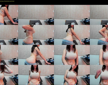 zzarraa — 6 minute Chaturbate female cam show recording, 480p, May 25, 2023