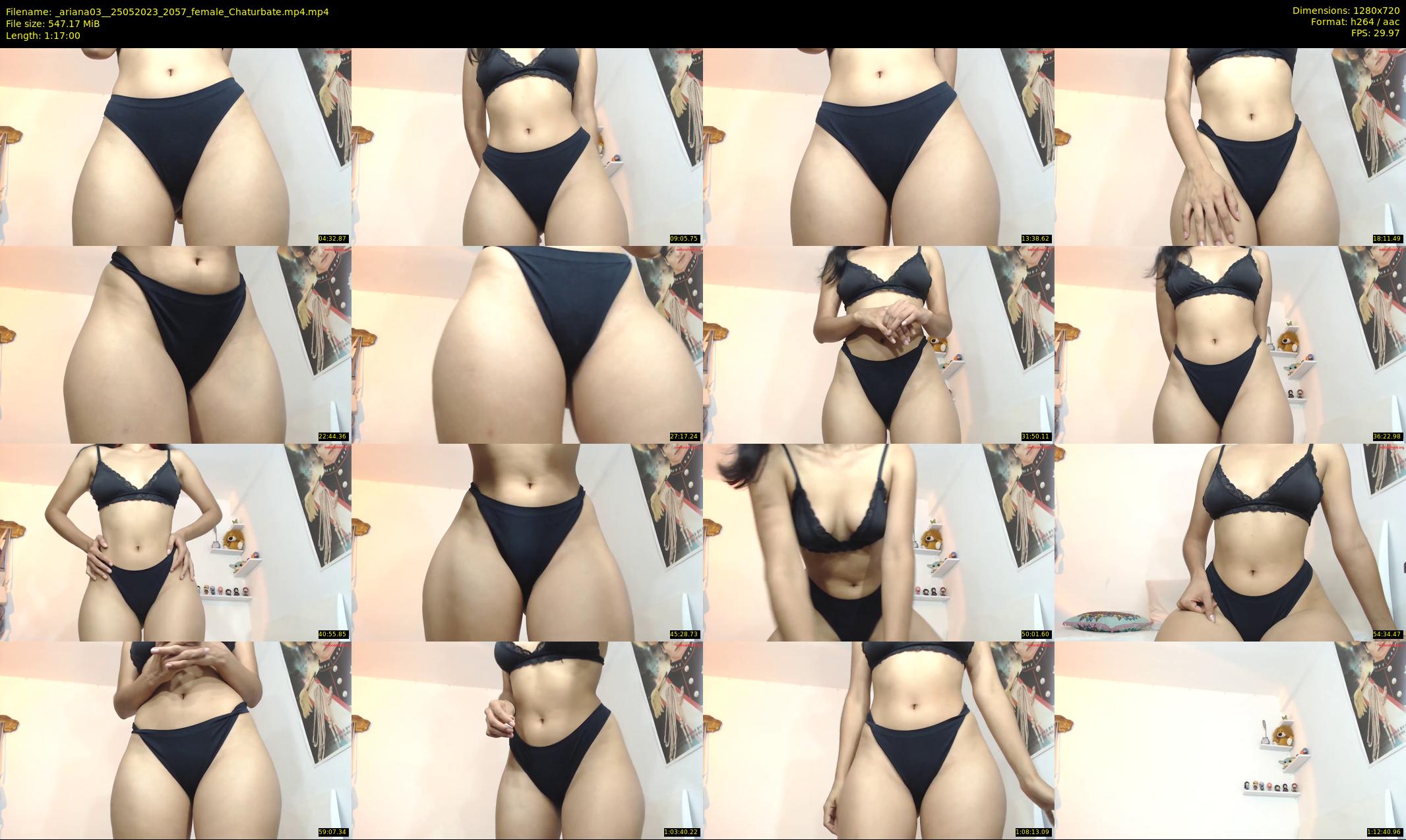 _ariana03_ — 77 minute Chaturbate female cam show recording, 720p, May 25, 2023