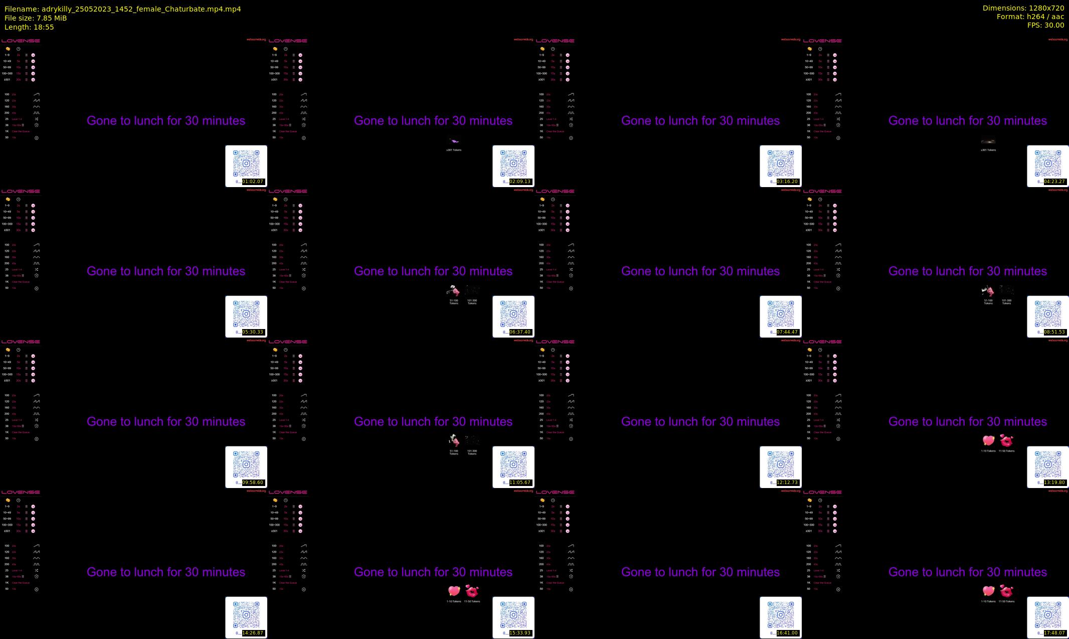 adrykilly — 19 minute Chaturbate female cam show recording, 720p, May 25, 2023