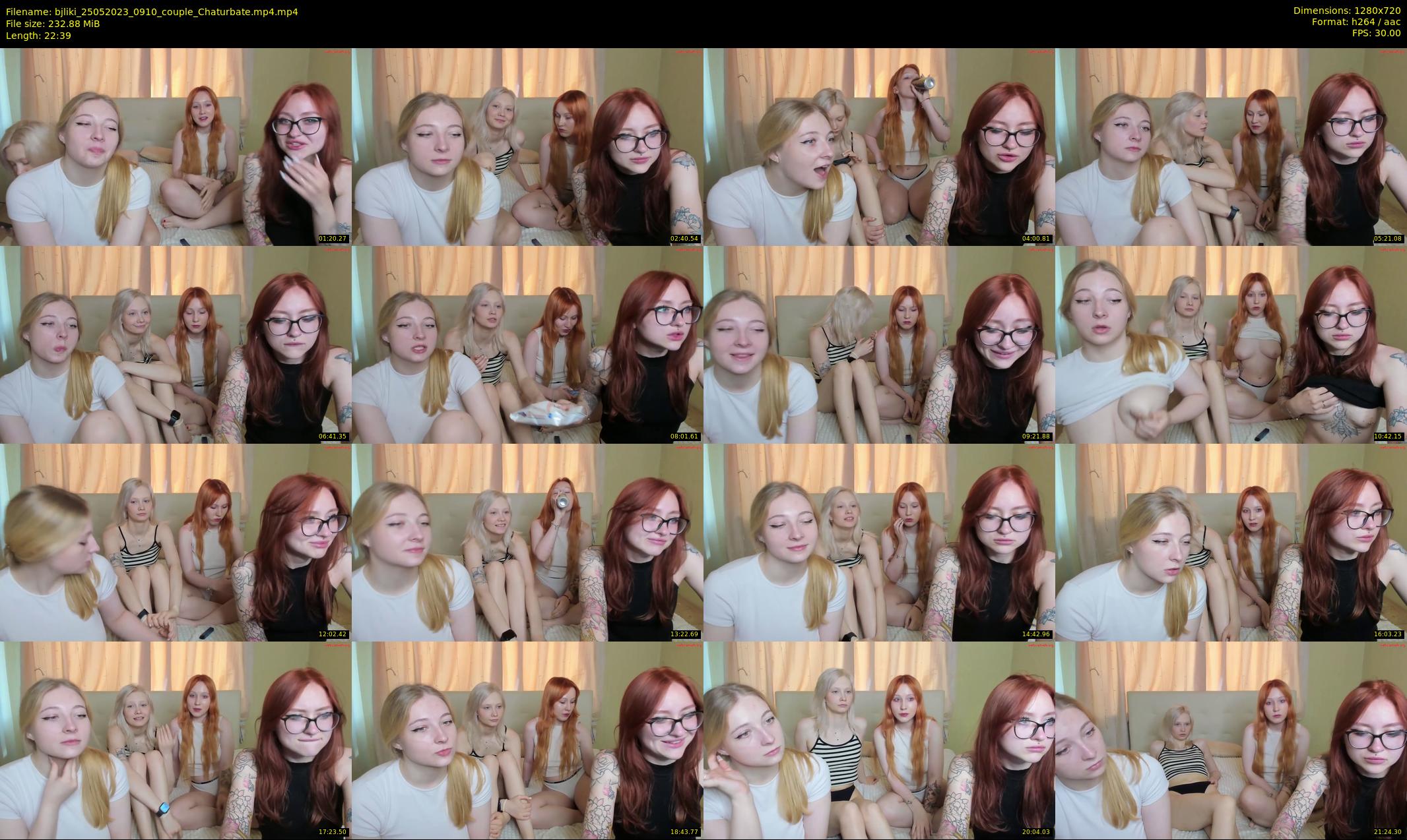 bjliki — 23 minute Chaturbate couple cam show recording, 720p, May 25, 2023