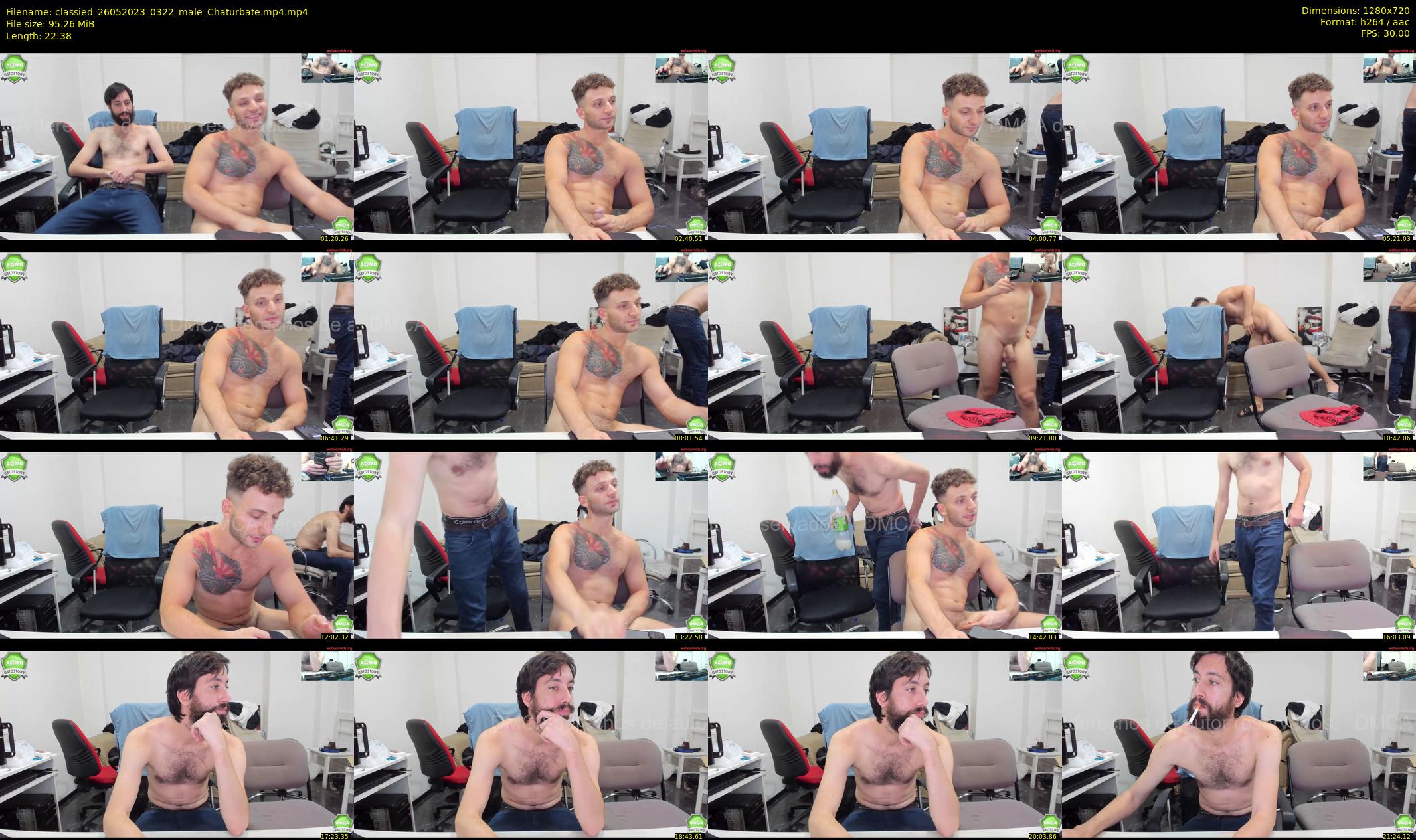 classied — 23 minute Chaturbate male cam show recording, 720p, May 26, 2023