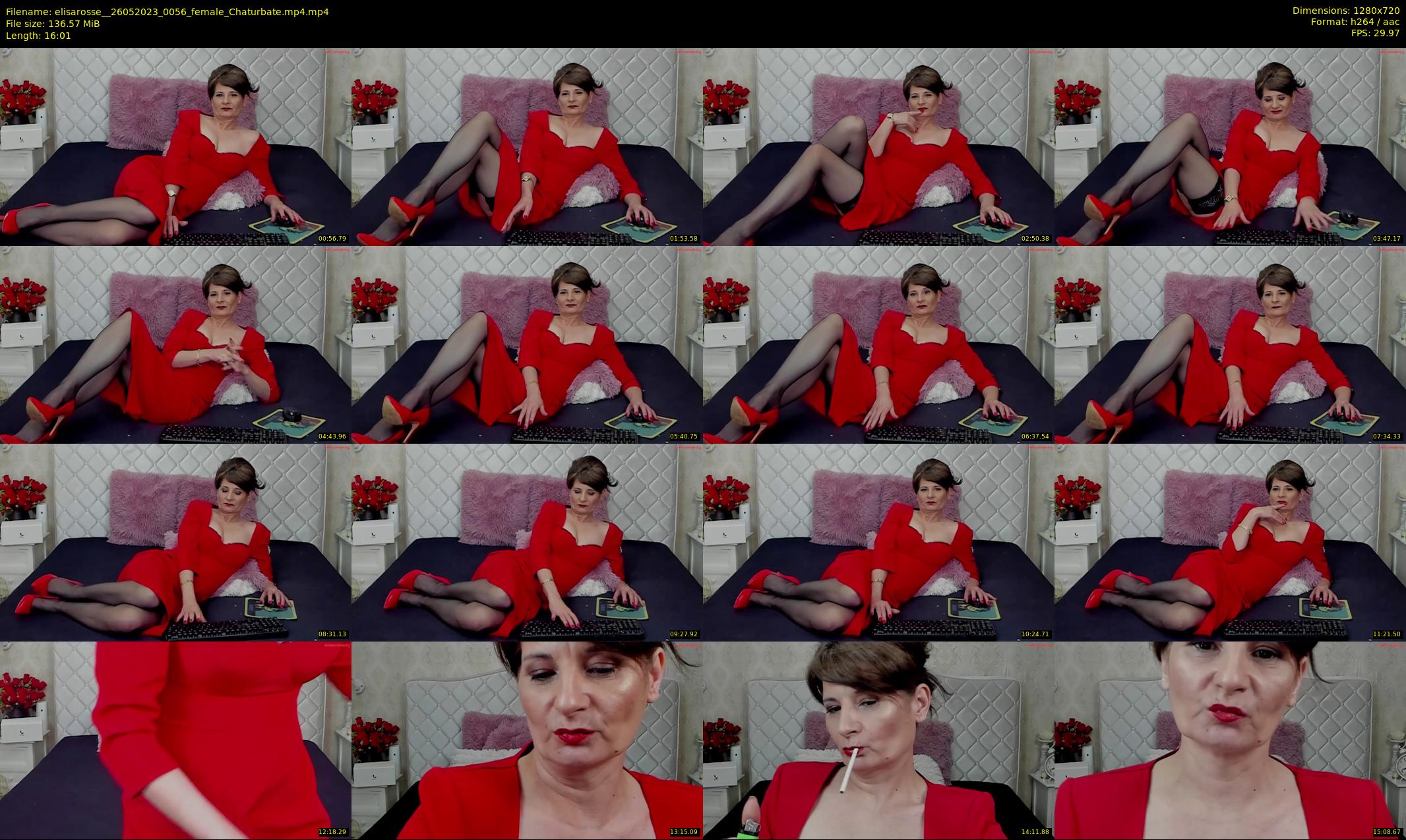 elisarosse_ — 17 minute Chaturbate female cam show recording, 720p, May 26, 2023