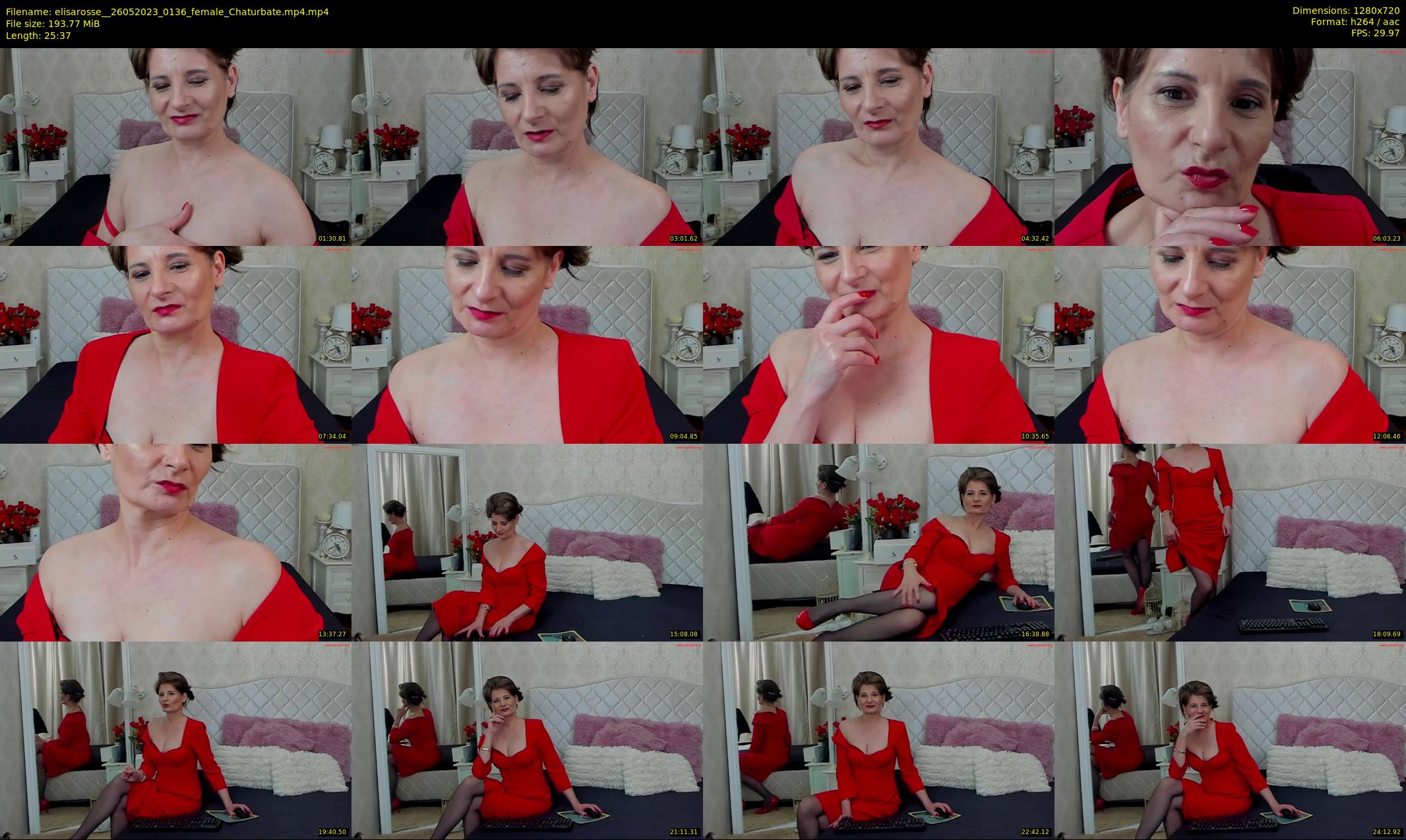 elisarosse_ — 26 minute Chaturbate female cam show recording, 720p, May 26, 2023