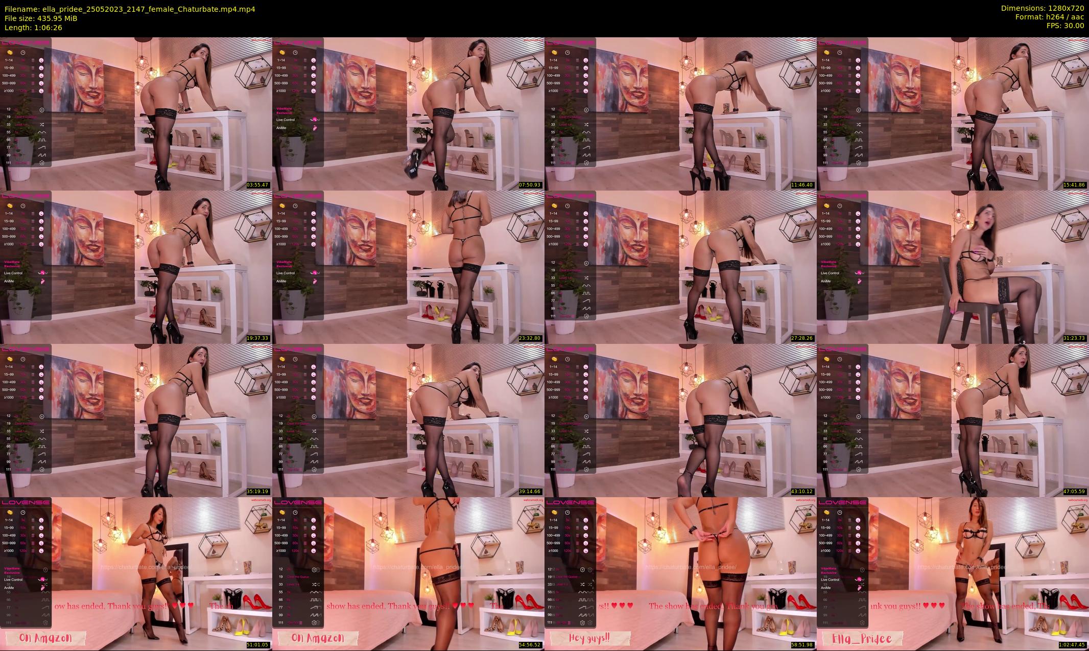 ella_pridee — 67 minute Chaturbate female cam show recording, 720p, May 25, 2023