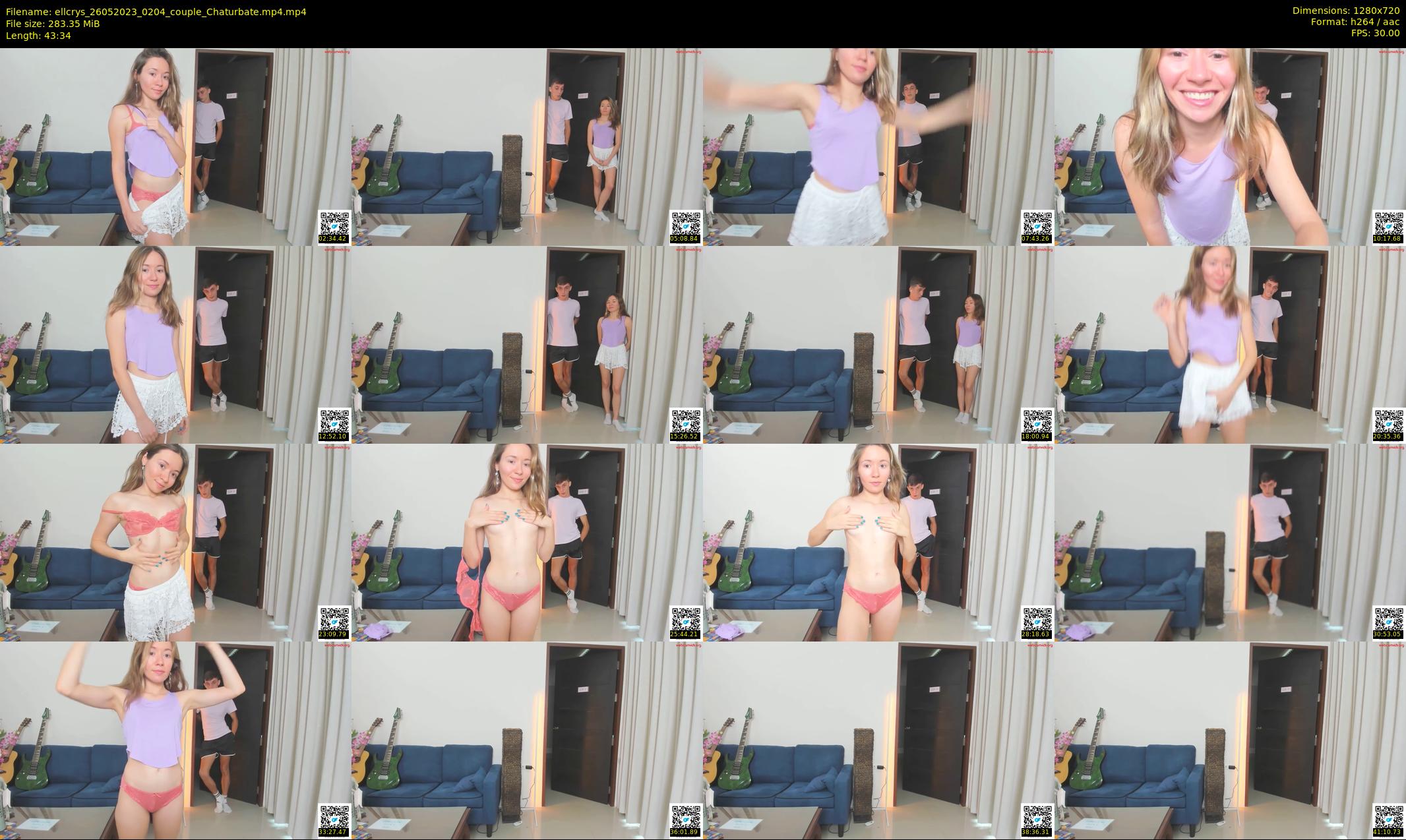 ellcrys — 44 minute Chaturbate couple cam show recording, 720p, May 26, 2023