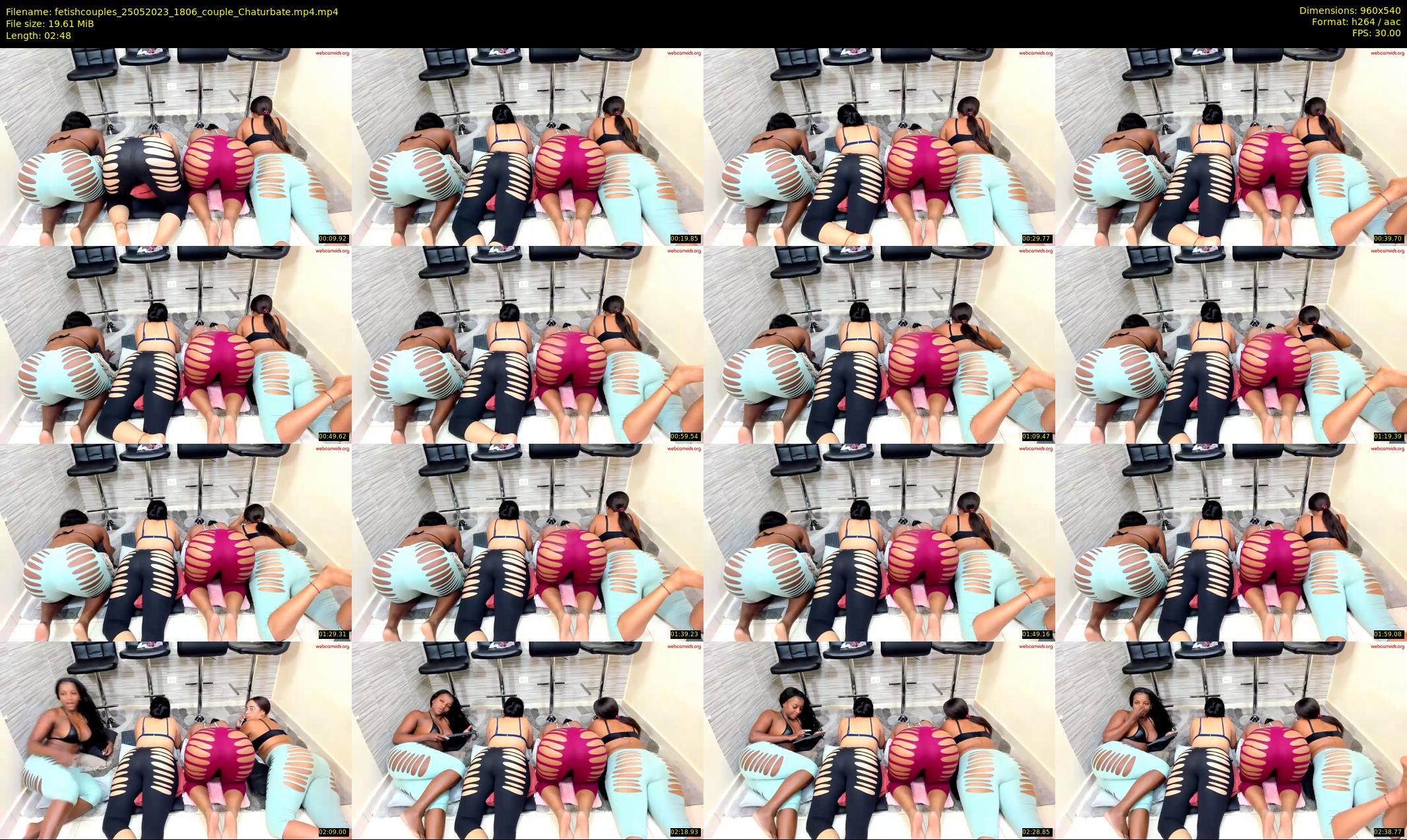 fetishcouples — 3 minute Chaturbate couple cam show recording, 480p, May 25, 2023