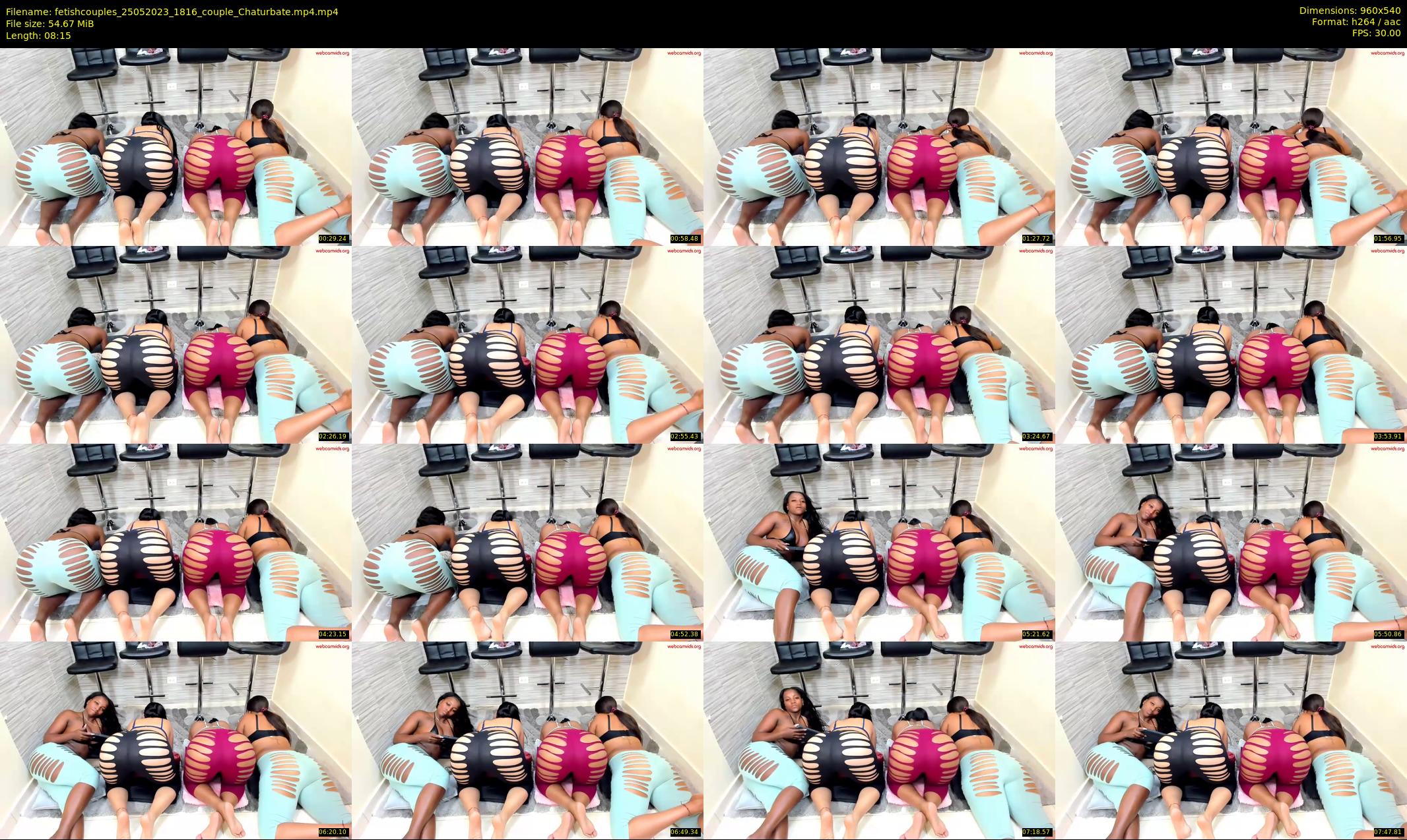 fetishcouples — 9 minute Chaturbate couple cam show recording, 480p, May 25, 2023