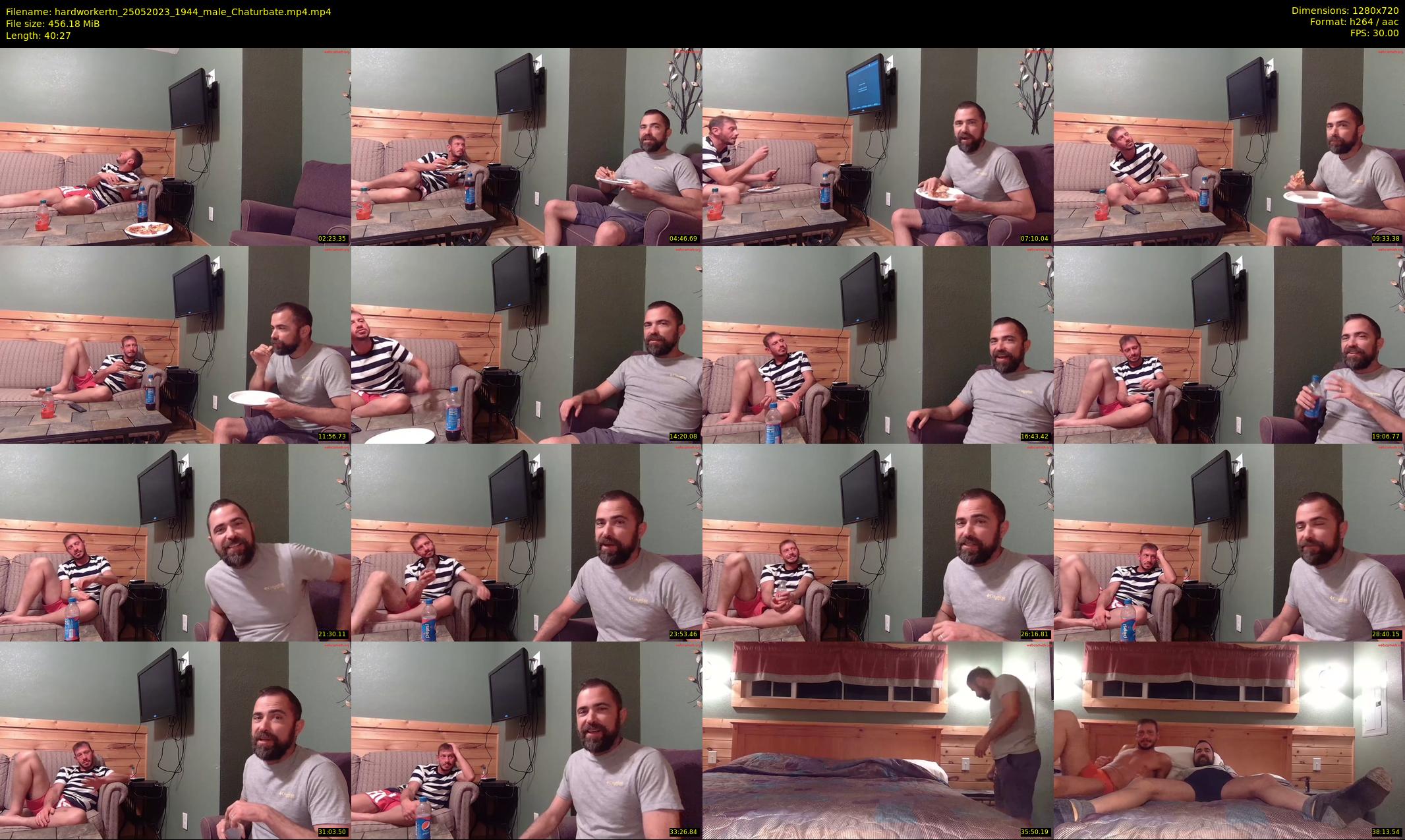 hardworkertn — 41 minute Chaturbate male cam show recording, 720p, May 25, 2023