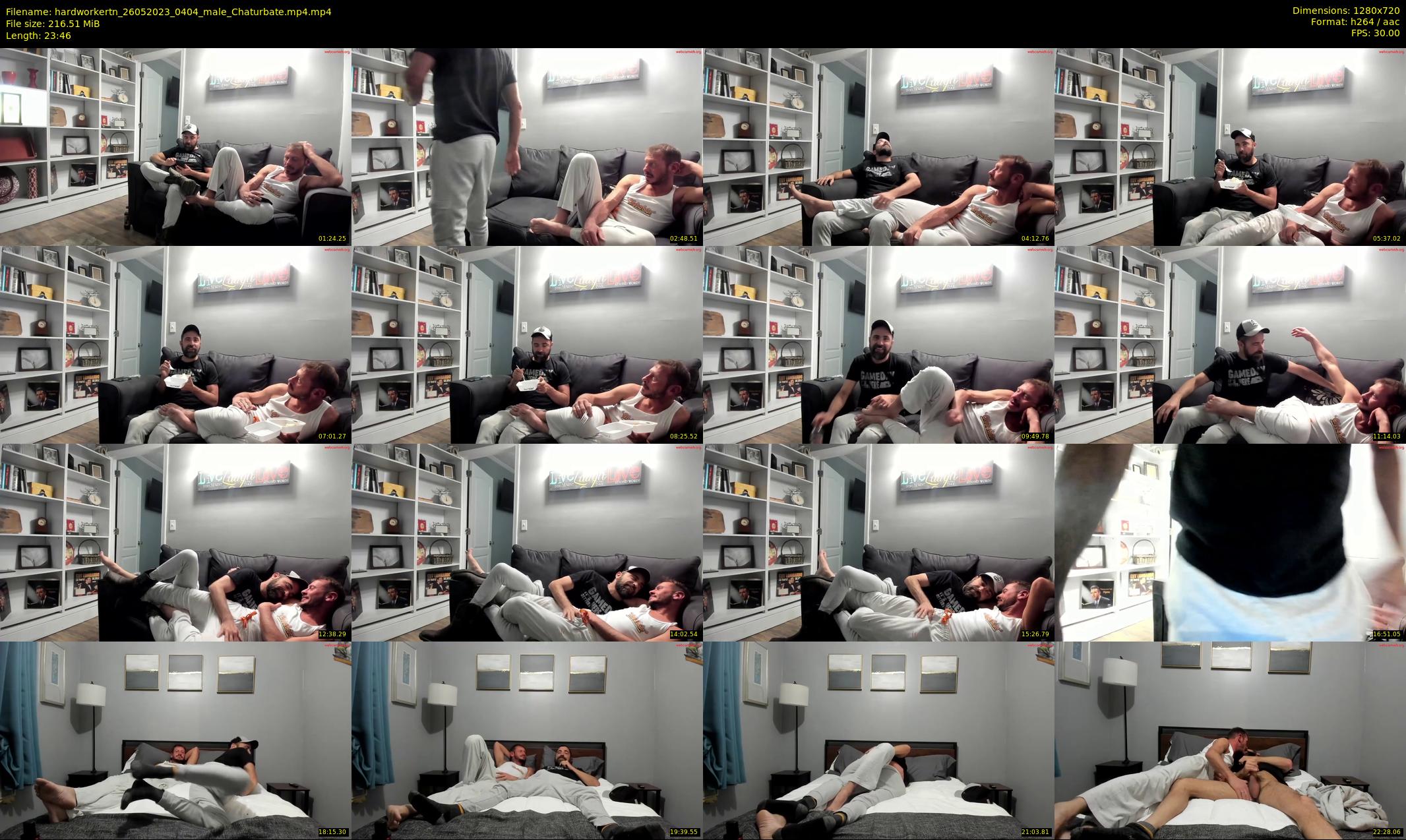 hardworkertn — 24 minute Chaturbate male cam show recording, 720p, May 26, 2023