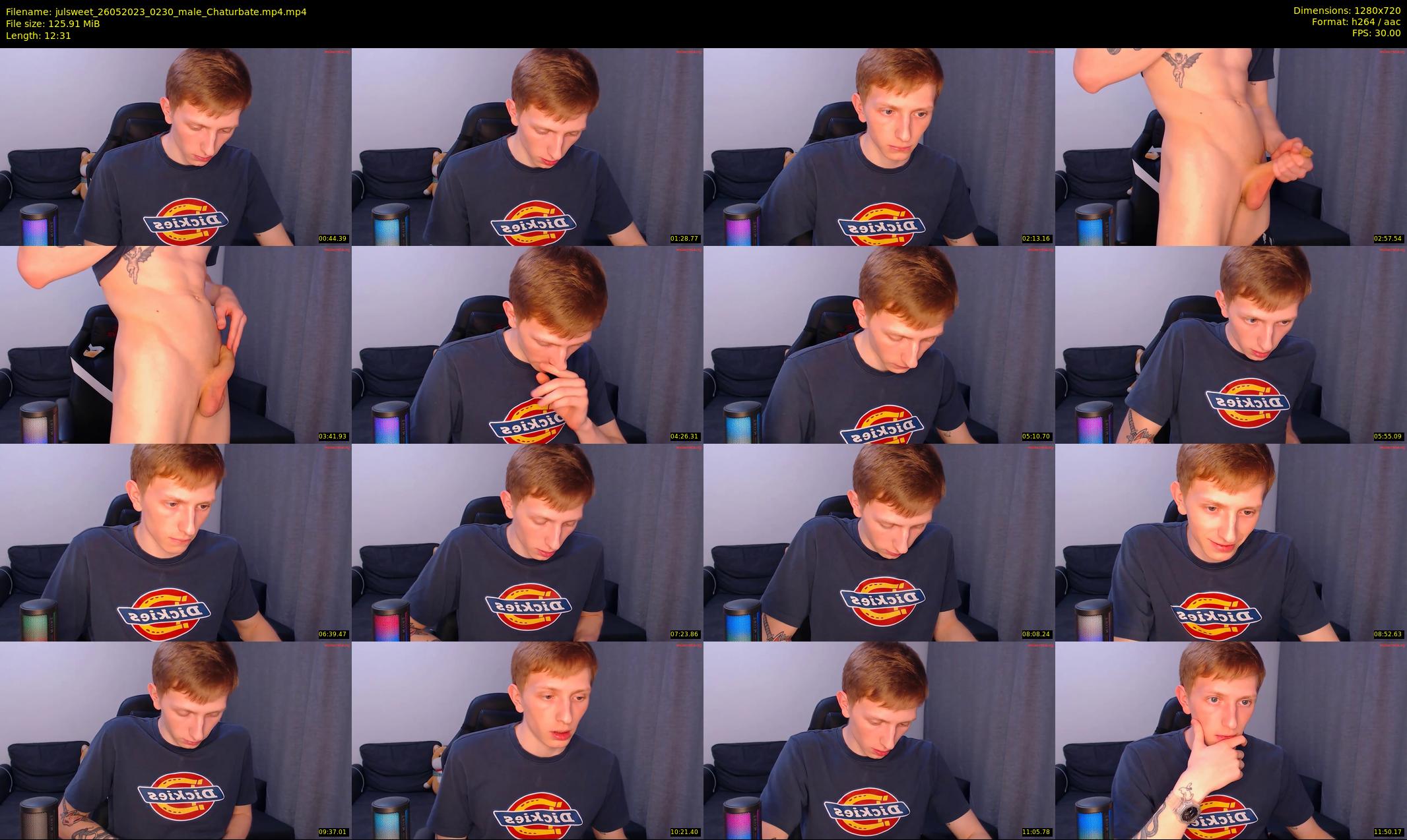 julsweet — 13 minute Chaturbate male cam show recording, 720p, May 26, 2023