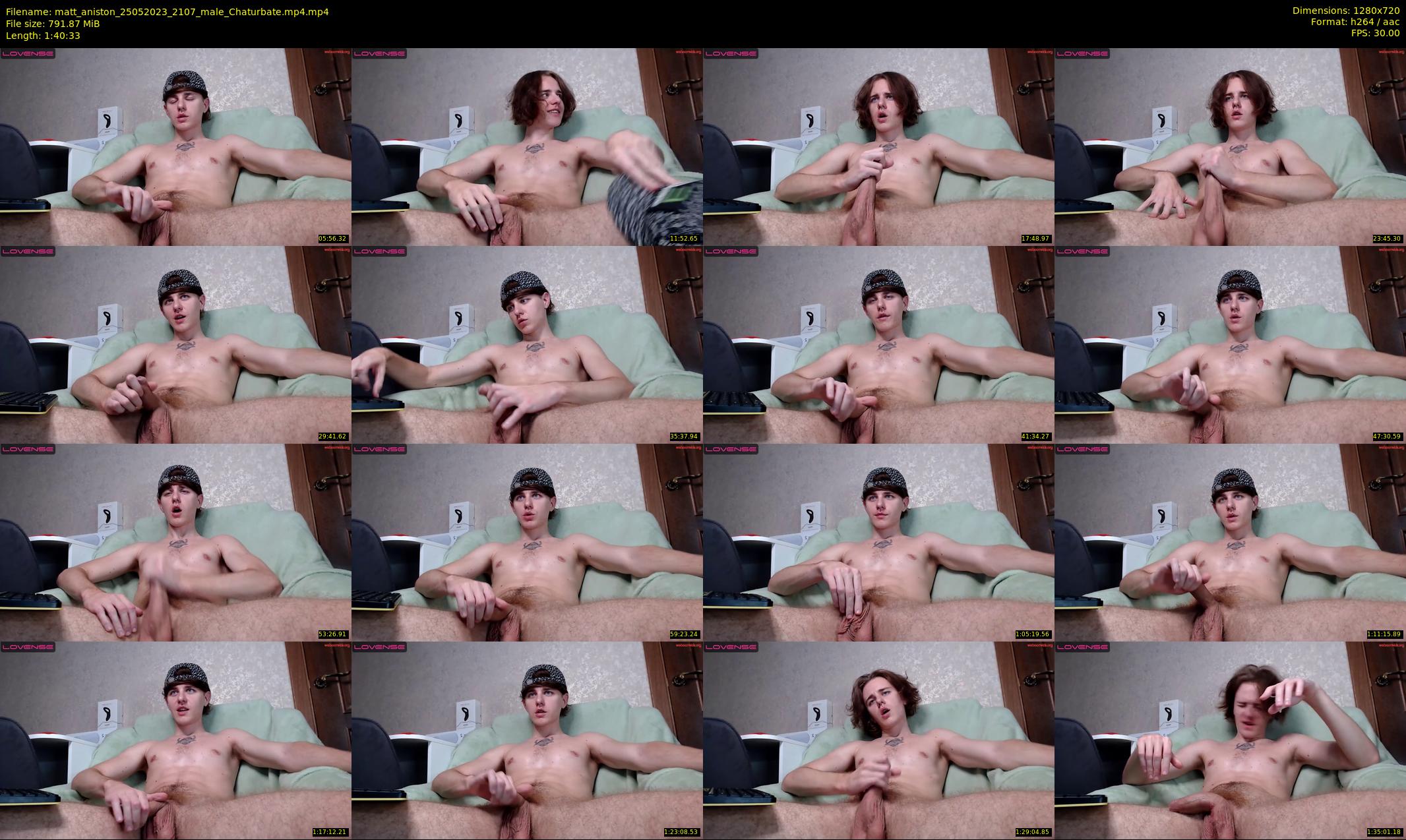 matt_aniston — 101 minute Chaturbate male cam show recording, 720p, May 25, 2023