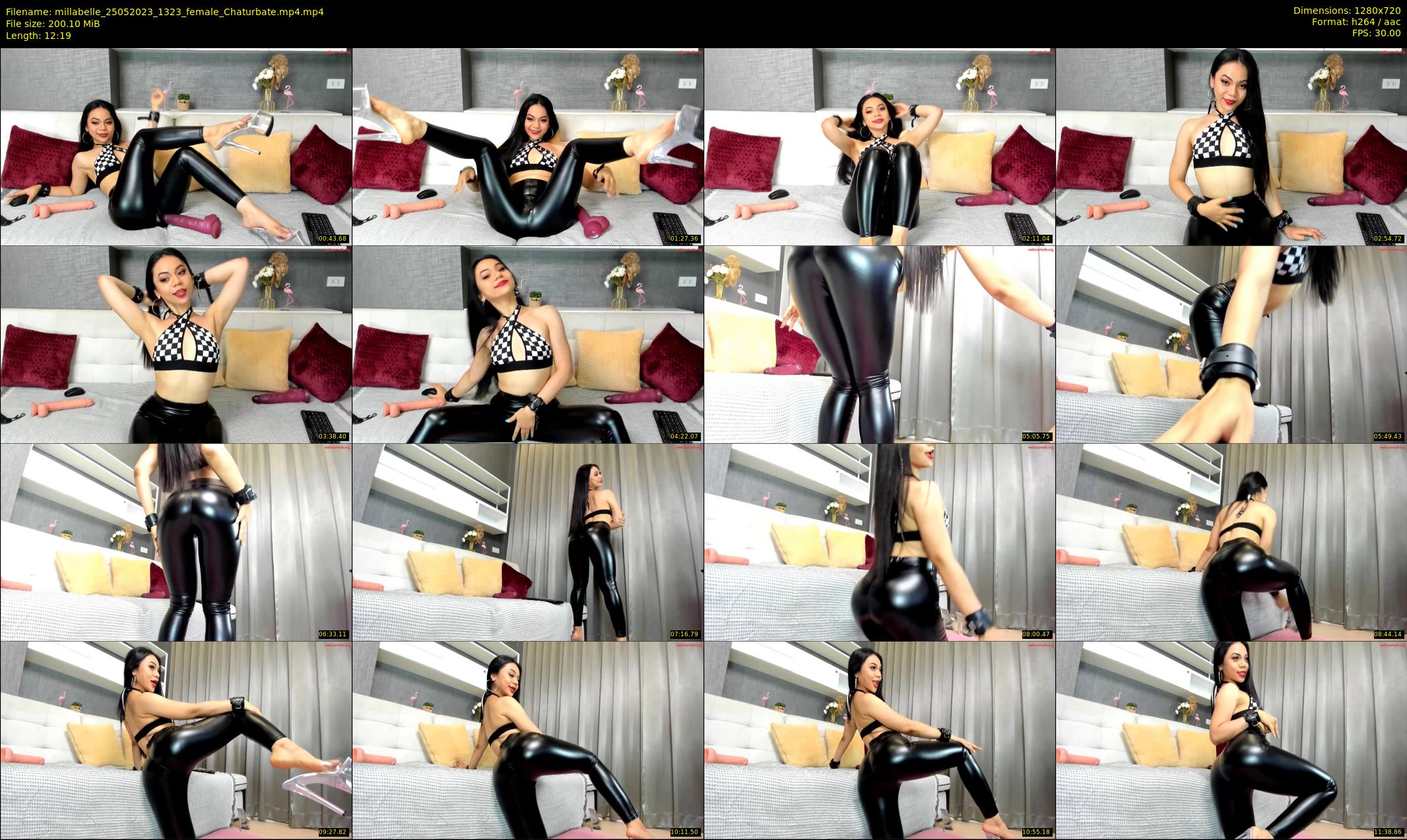 millabelle — 13 minute Chaturbate female cam show recording, 720p, May 25, 2023