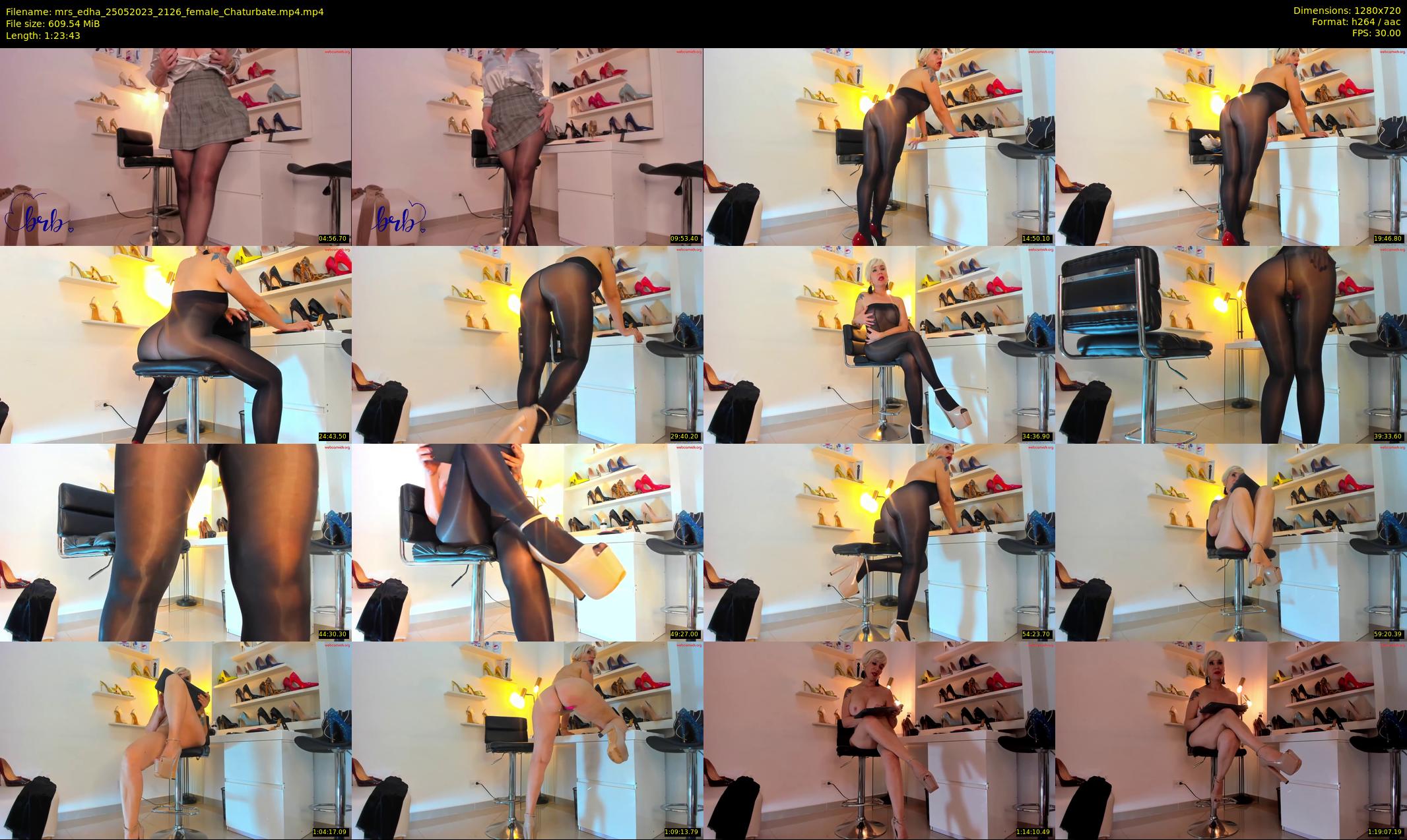 mrs_edha — 84 minute Chaturbate female cam show recording, 720p, May 25, 2023