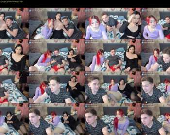 nickanny — 24 minute Chaturbate couple cam show recording, 720p, May 25, 2023
