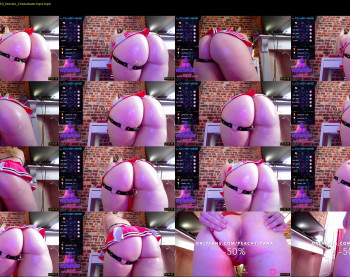 peachyym — 35 minute Chaturbate female cam show recording, 720p, May 25, 2023