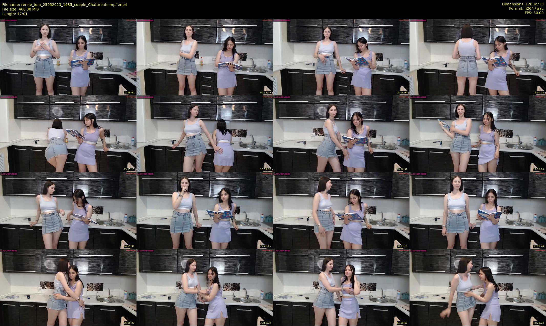 renae_tom — 48 minute Chaturbate couple cam show recording, 720p, May 25, 2023
