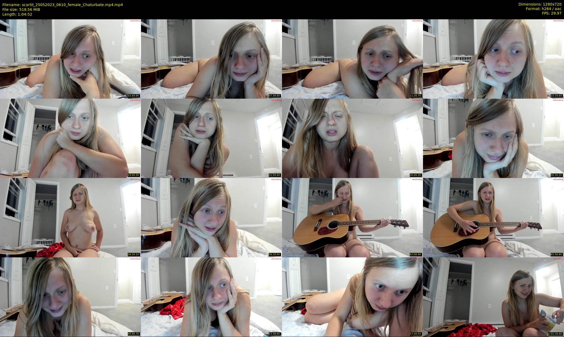 scartit — 65 minute Chaturbate female cam show recording, 720p, May 25, 2023