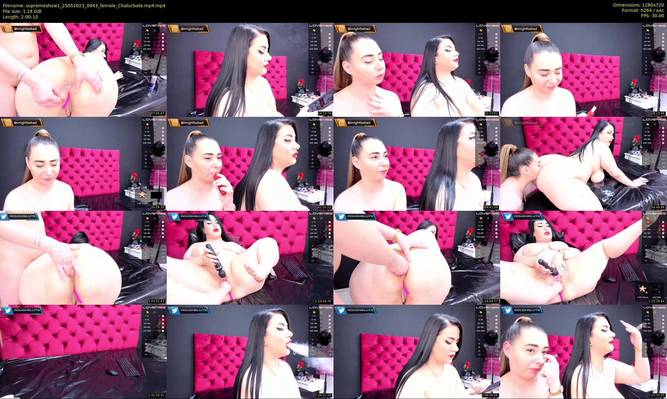 supremeshow1 — 121 minute Chaturbate couple cam show recording, 720p, May 25, 2023