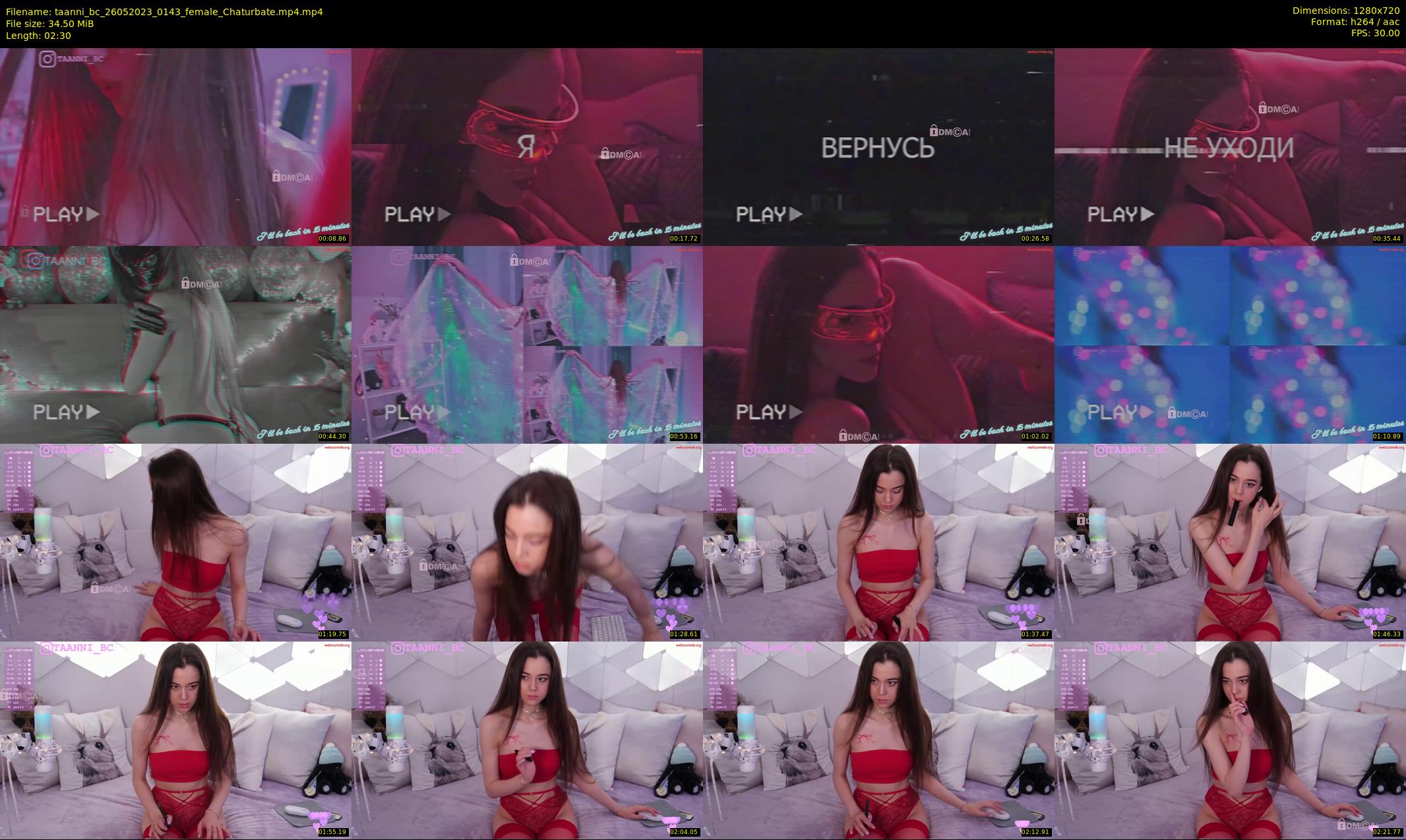 taanni_bc — 3 minute Chaturbate female cam show recording, 720p, May 26, 2023