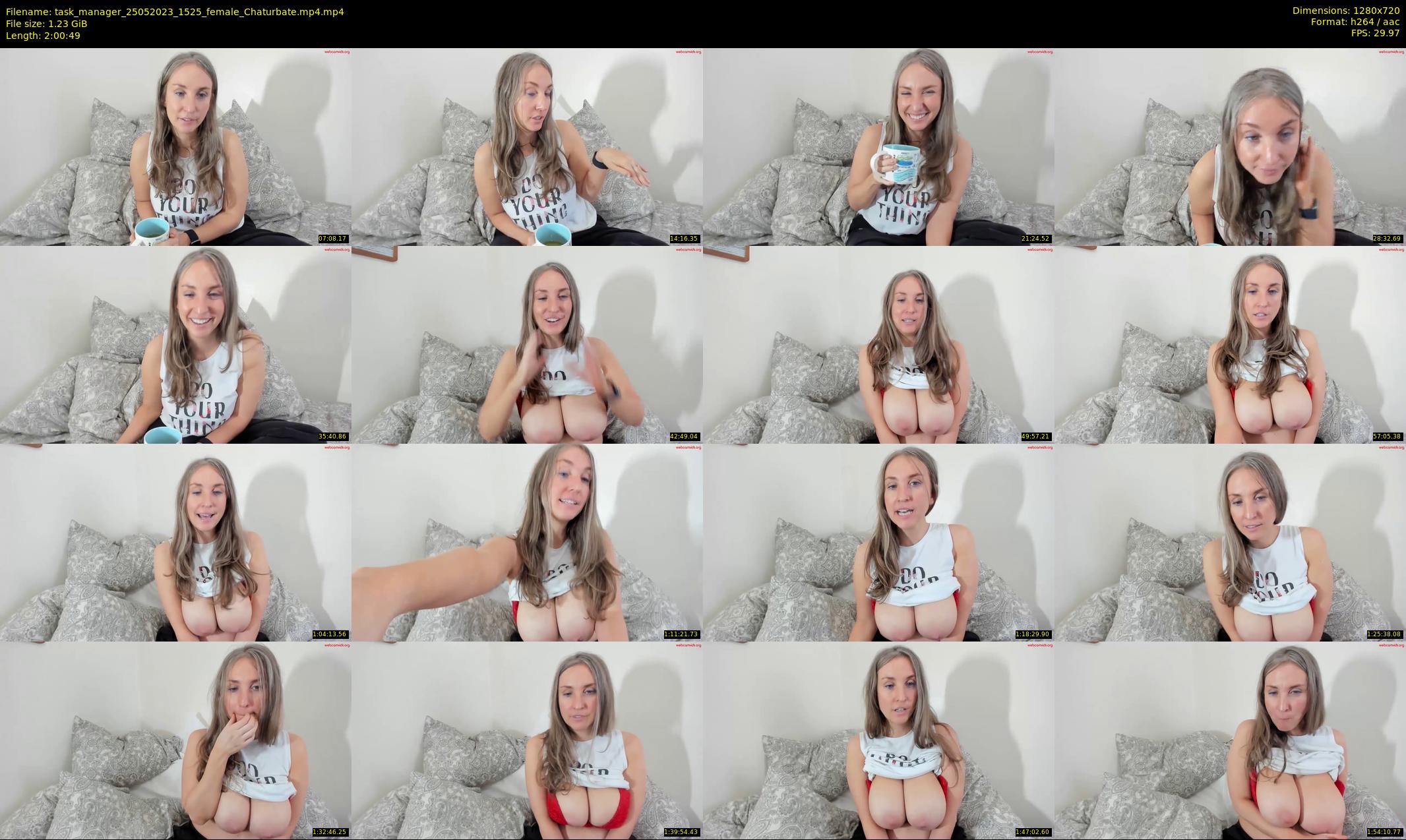 task_manager — 121 minute Chaturbate couple cam show recording, 720p, May 25, 2023