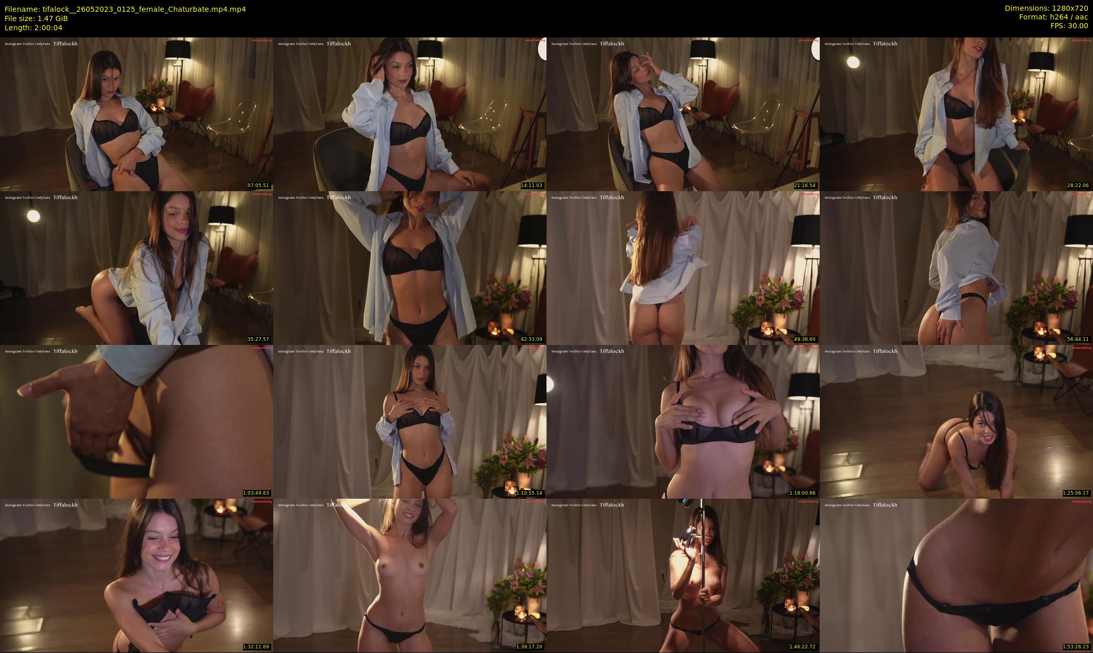 tifalock_ — 121 minute Chaturbate female cam show recording, 720p, May 26, 2023
