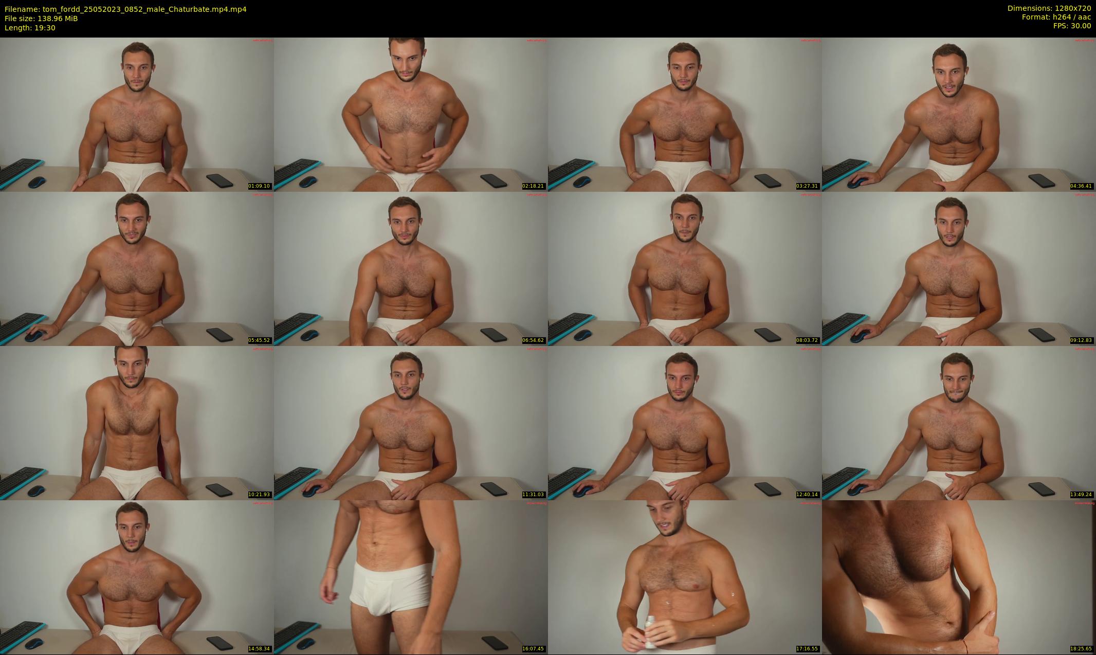 tom_fordd — 20 minute Chaturbate male cam show recording, 720p, May 25, 2023
