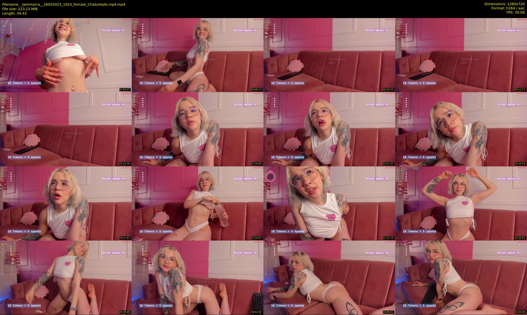 _tammarra_ — 35 minute Chaturbate female cam show recording, 720p, May 26, 2023