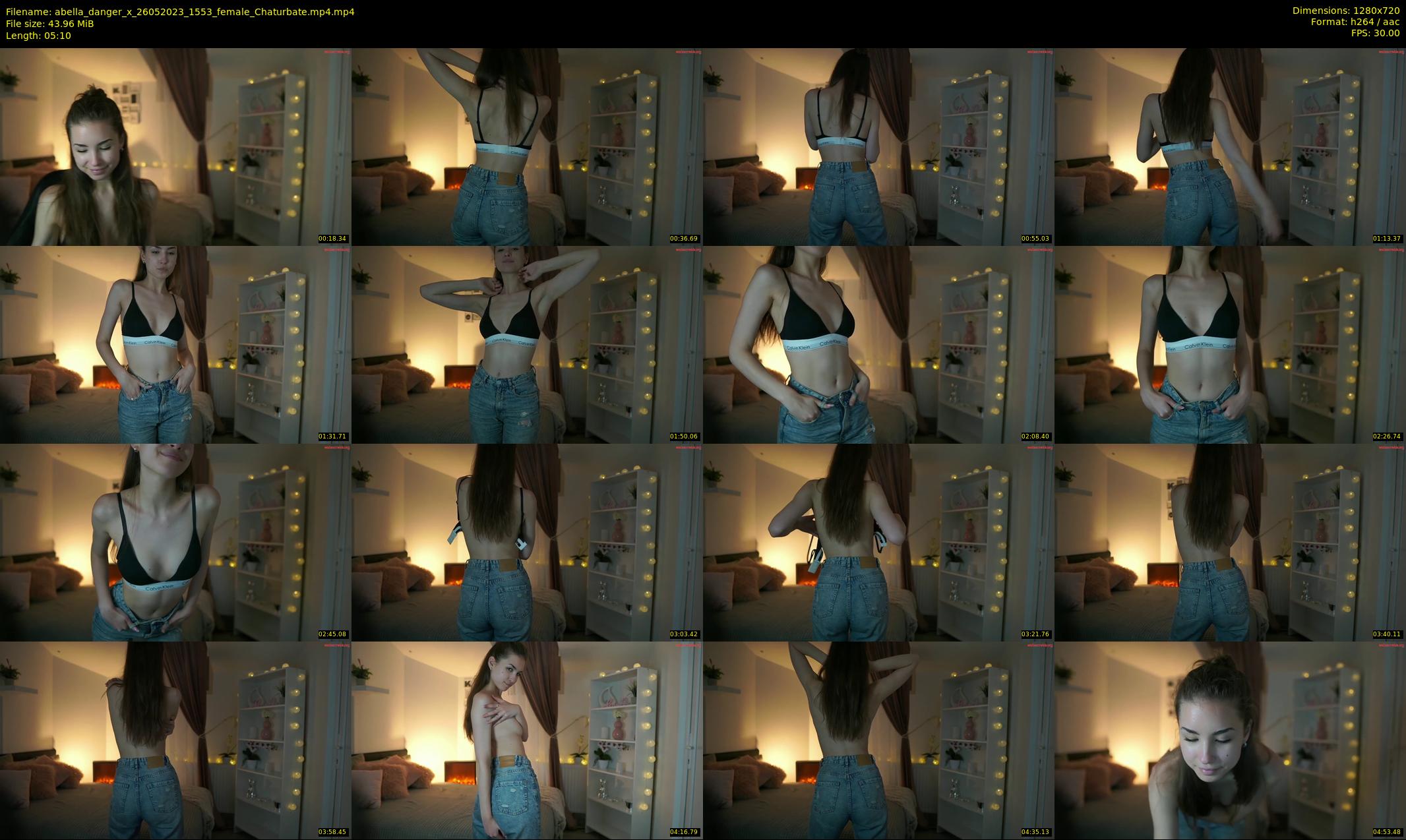 abella_danger_x — 6 minute Chaturbate female cam show recording, 720p, May 26, 2023
