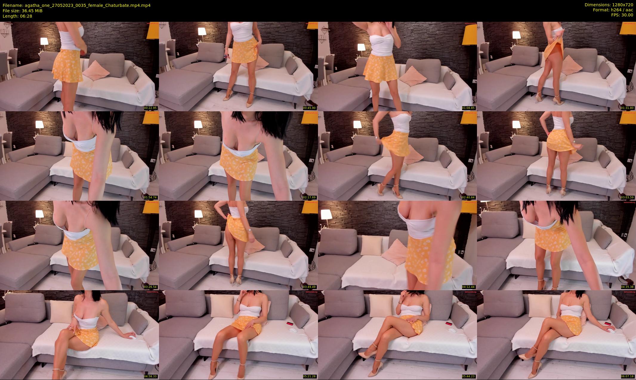 agatha_one — 7 minute Chaturbate female cam show recording, 720p, May 27, 2023