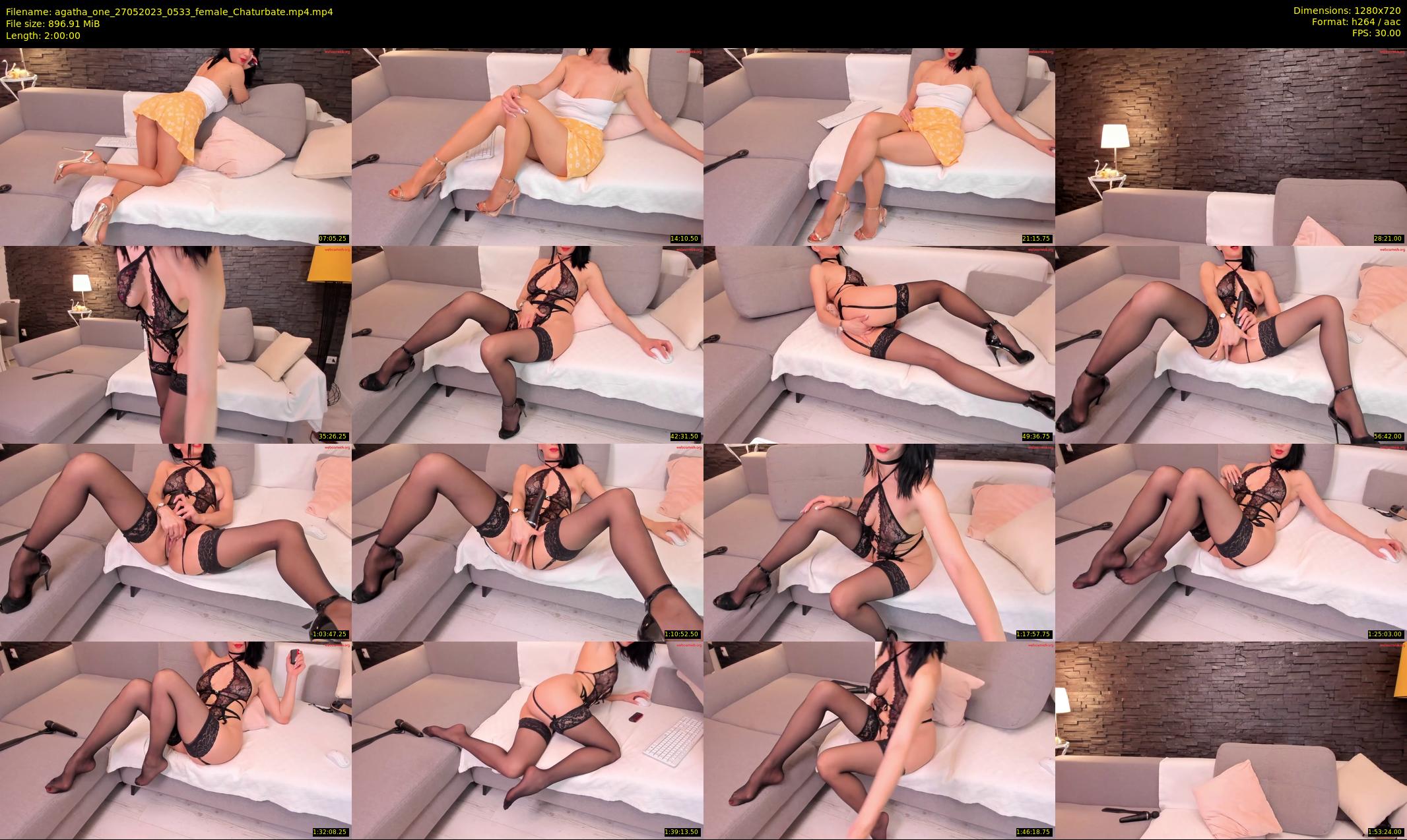 agatha_one — 120 minute Chaturbate female cam show recording, 720p, May 27, 2023