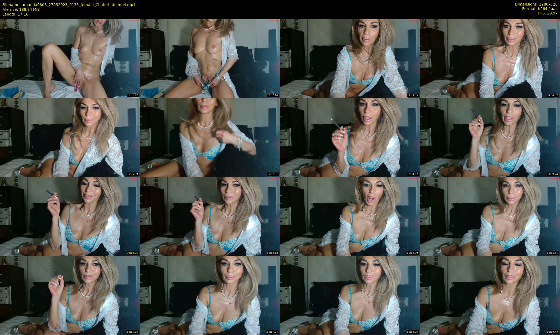 amanda0803 — 18 minute Chaturbate female cam show recording, 720p, May 27, 2023
