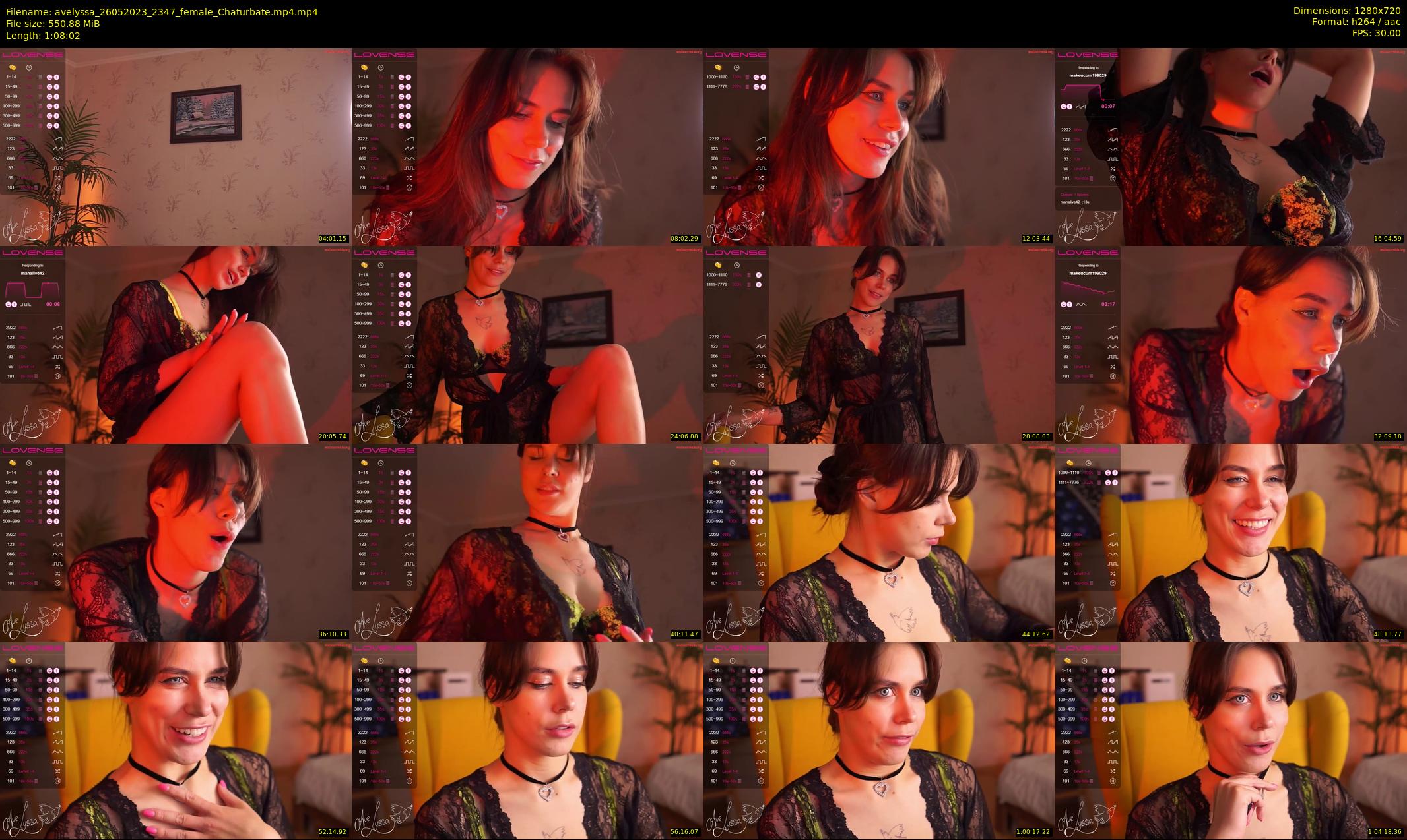 avelyssa — 69 minute Chaturbate female cam show recording, 720p, May 26, 2023