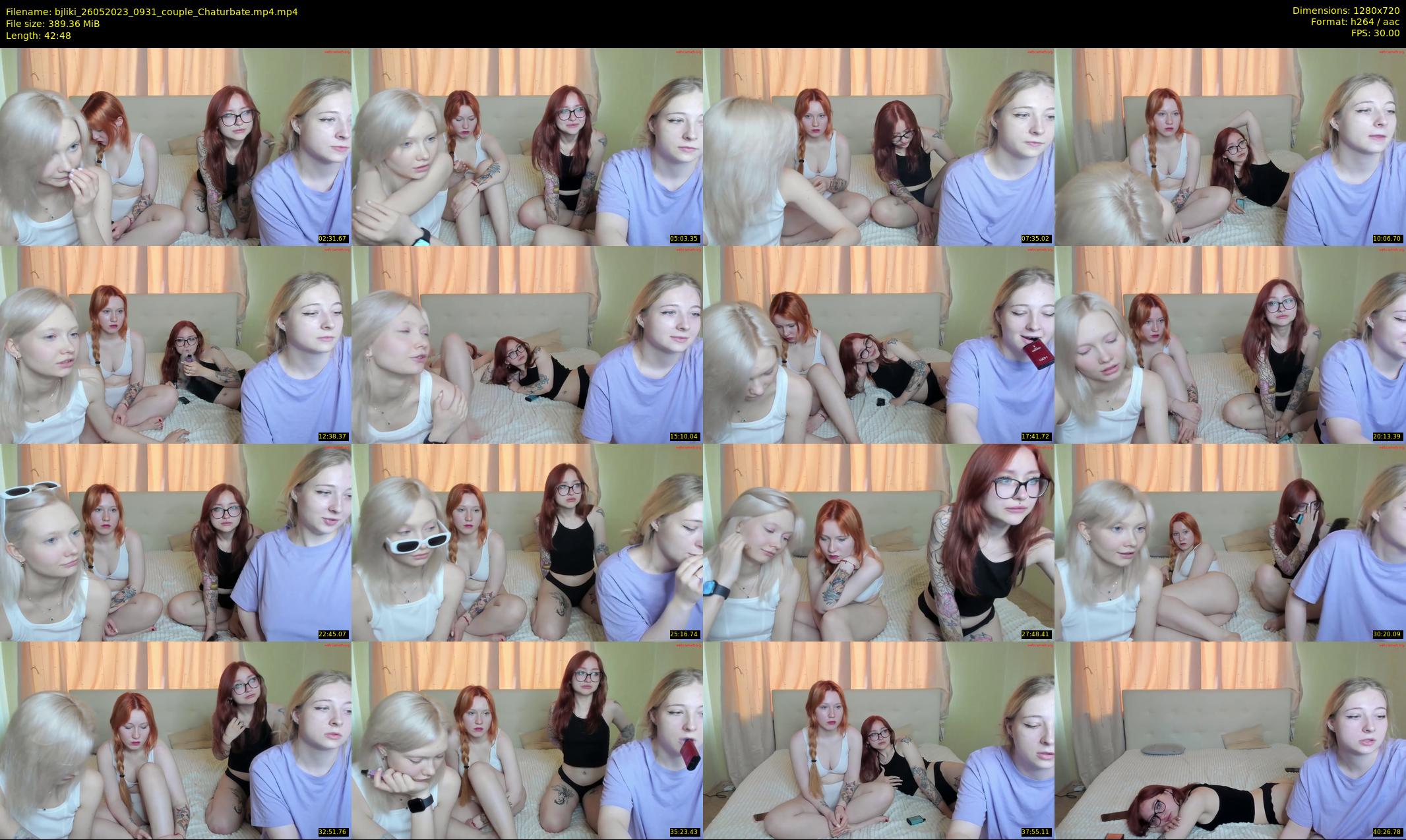 bjliki — 43 minute Chaturbate couple cam show recording, 720p, May 26, 2023