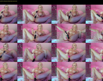 bunnydollstella — 17 minute Chaturbate female cam show recording, 720p, May 27, 2023