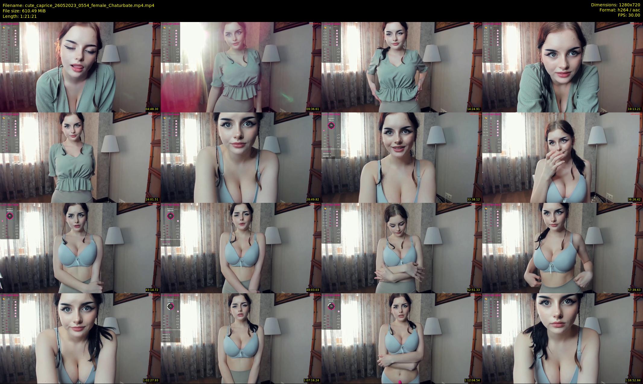 cute_caprice — 82 minute Chaturbate female cam show recording, 720p, May 26, 2023