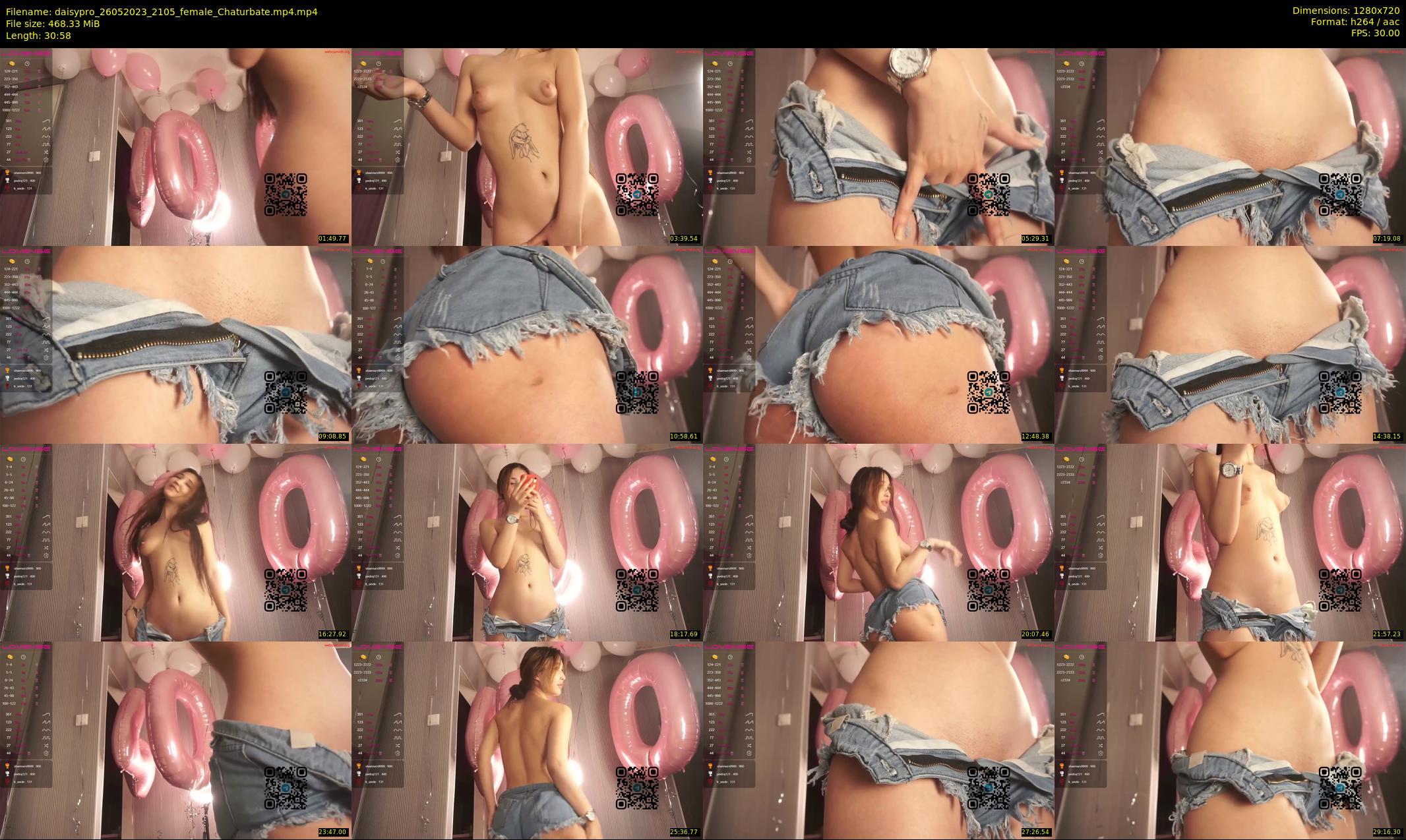 daisypro — 31 minute Chaturbate couple cam show recording, 720p, May 26, 2023