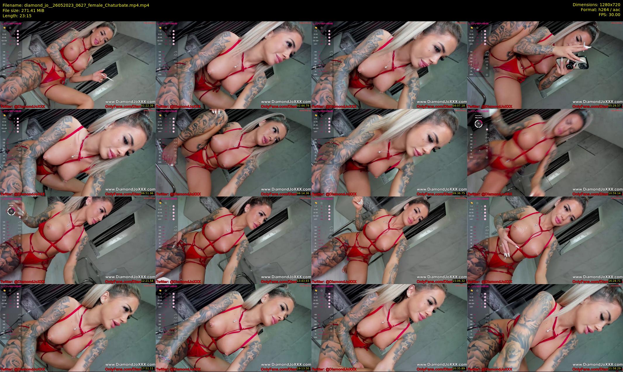 diamond_jo_ — 24 minute Chaturbate female cam show recording, 720p, May 26, 2023