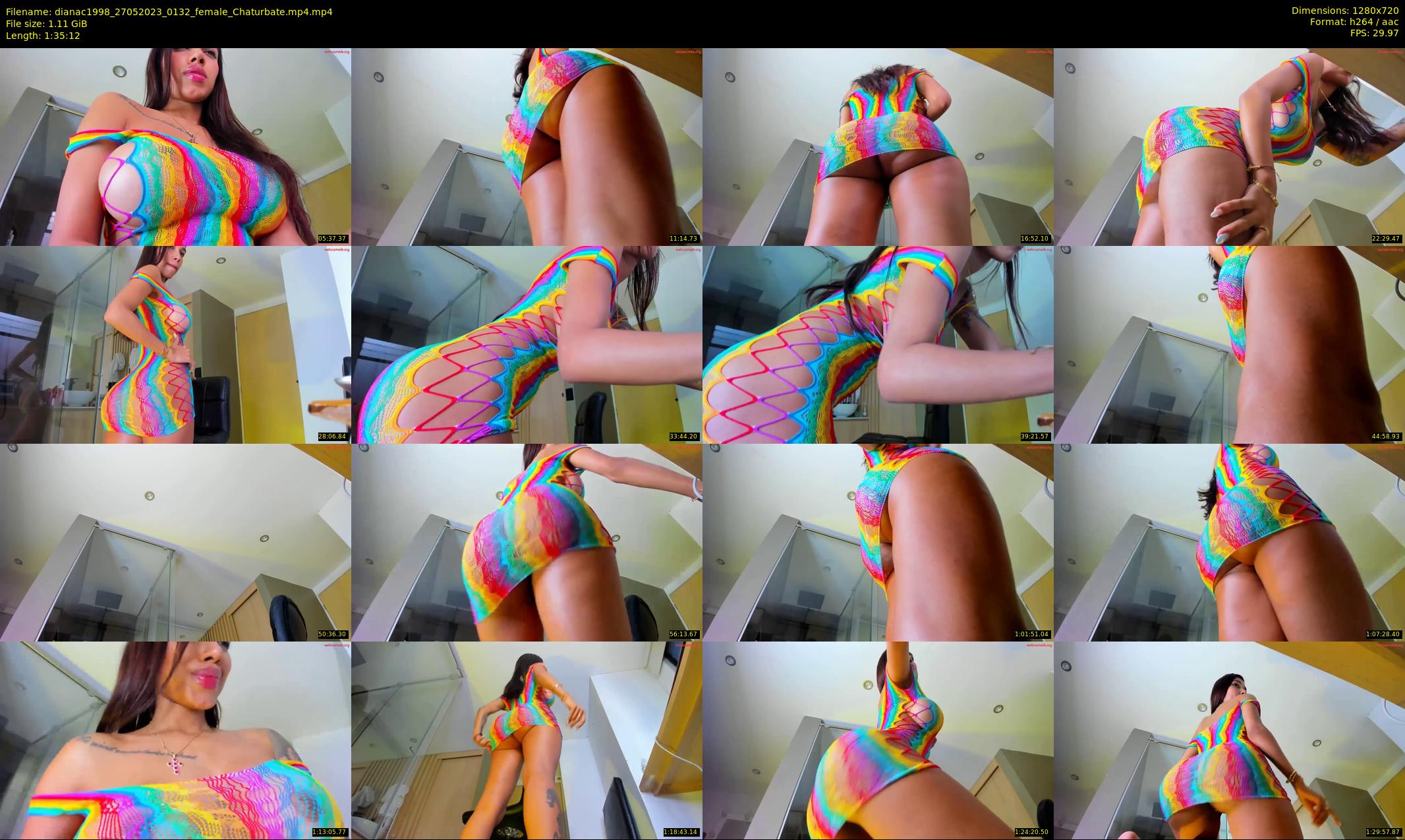 dianac1998 — 96 minute Chaturbate female cam show recording, 720p, May 27, 2023