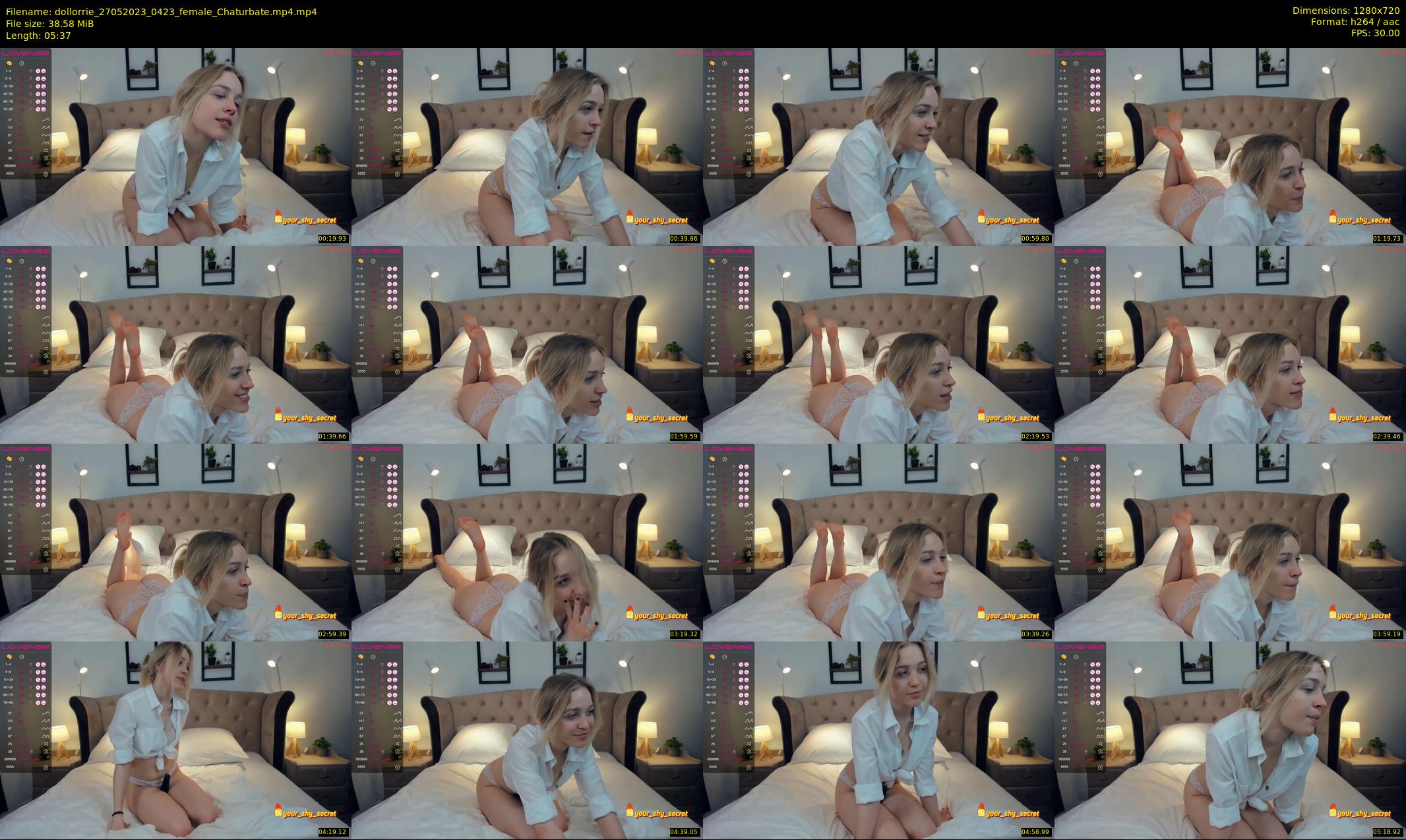dollorrie — 6 minute Chaturbate couple cam show recording, 720p, May 27, 2023