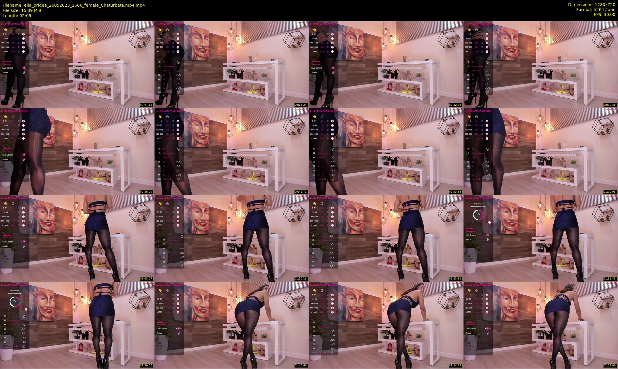 ella_pridee — 3 minute Chaturbate female cam show recording, 720p, May 26, 2023