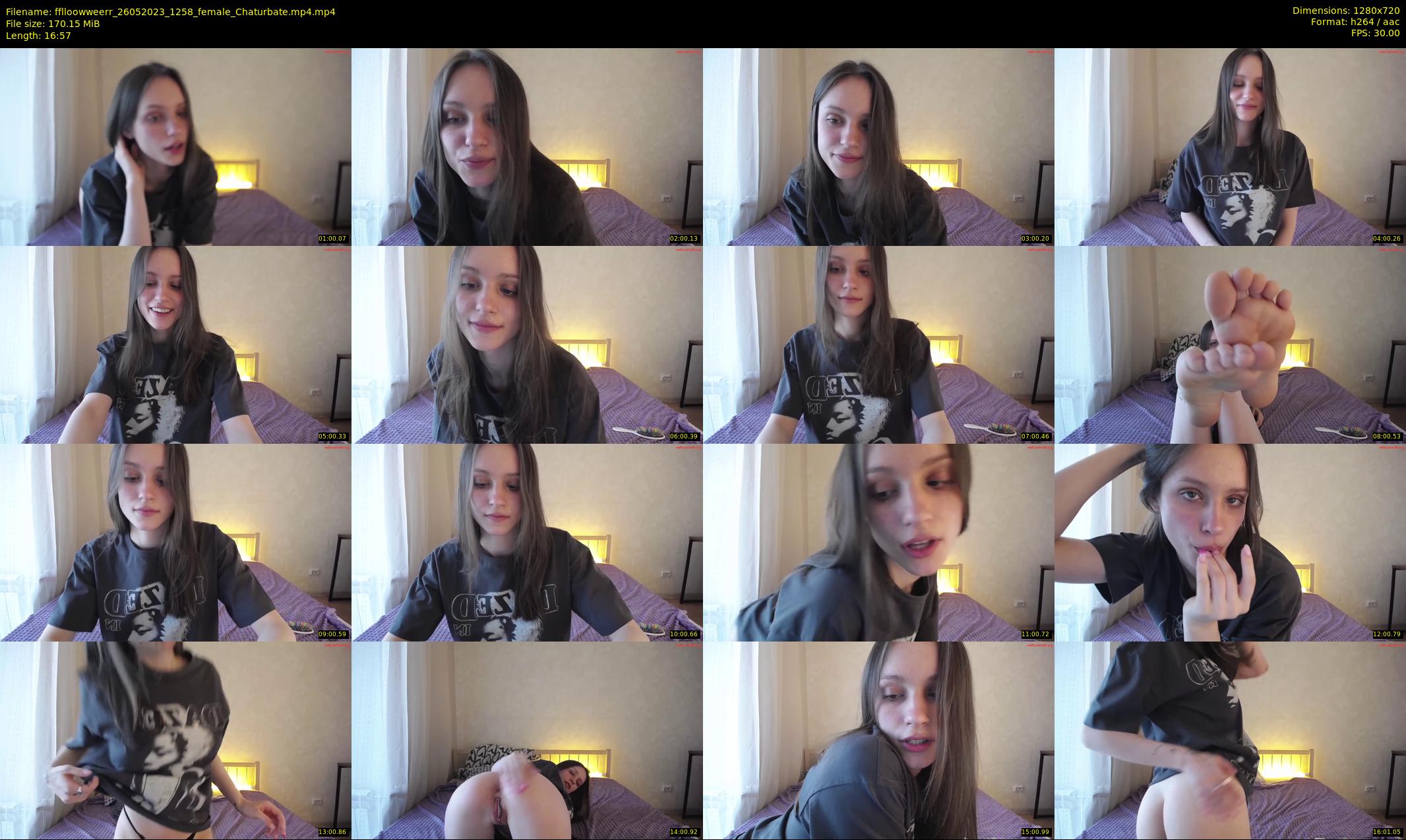 fflloowweerr — 17 minute Chaturbate couple cam show recording, 720p, May 26, 2023